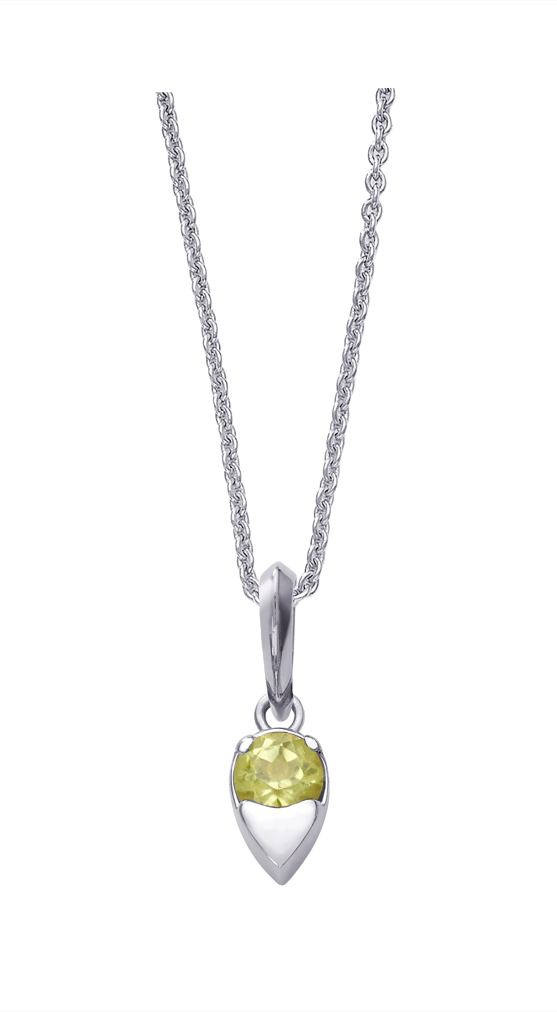 Peridot Birthstone Pendant - August Devam