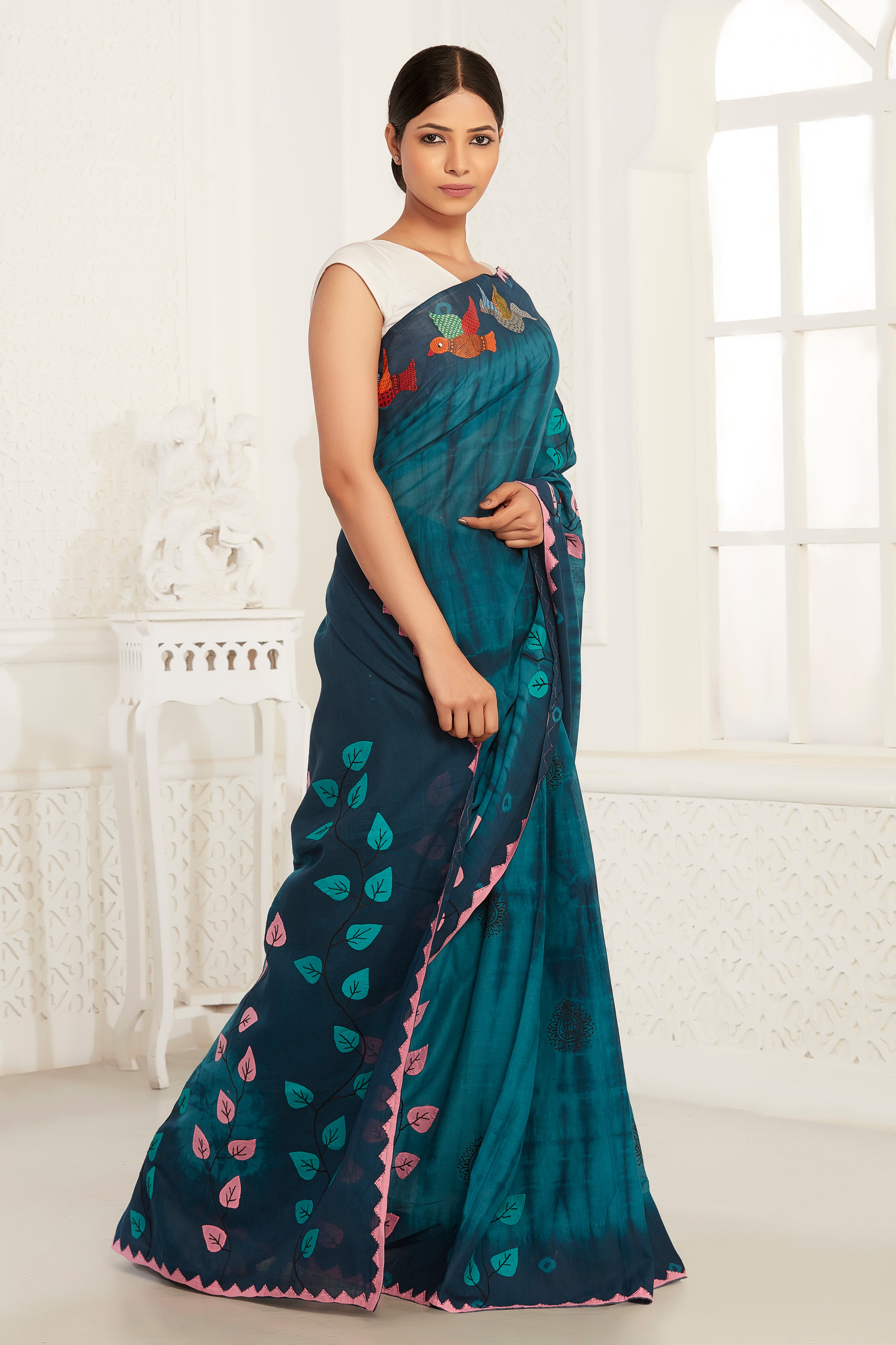 Artistry in Blue & Pink