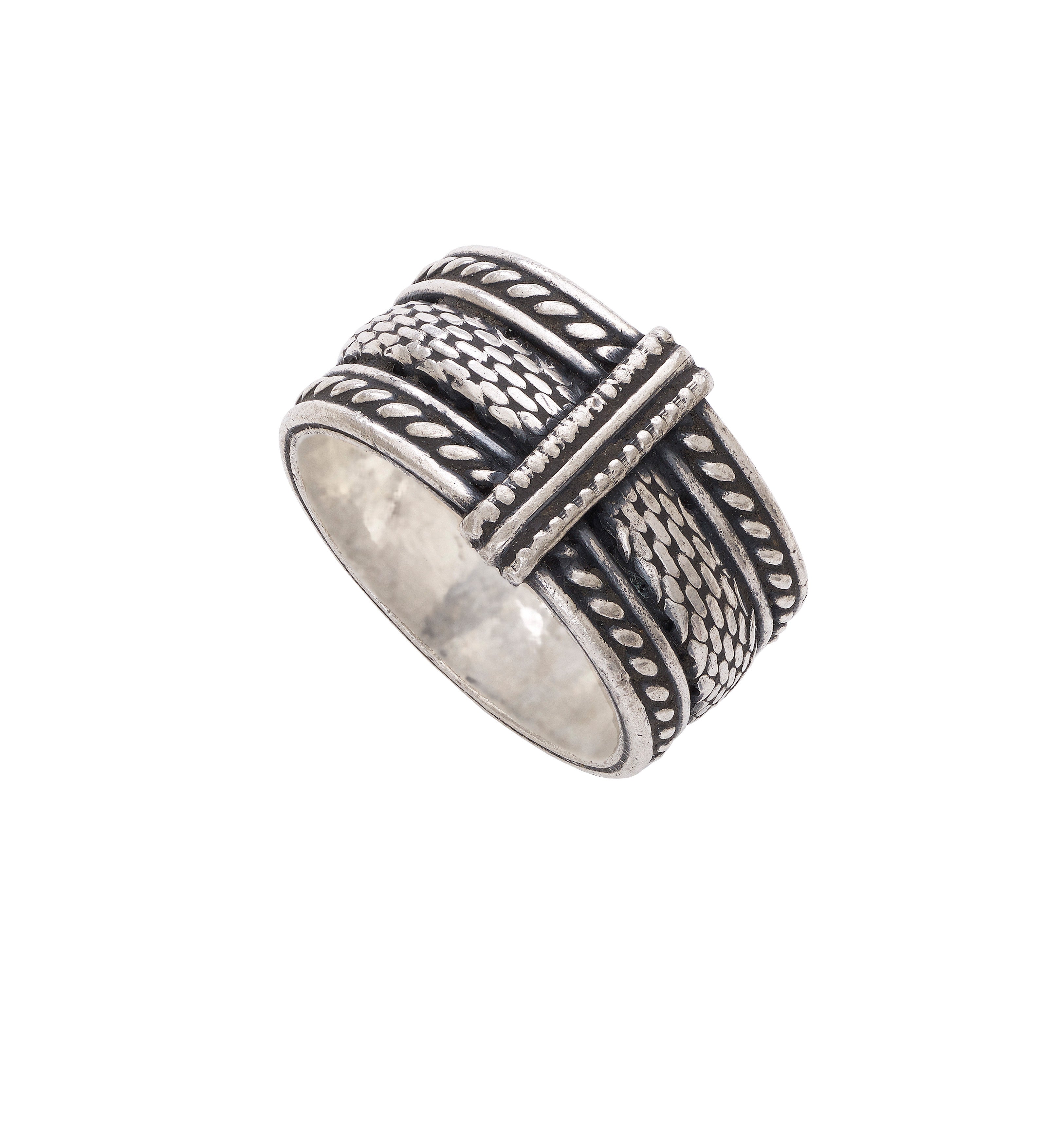 Braided Silver Ring Devam