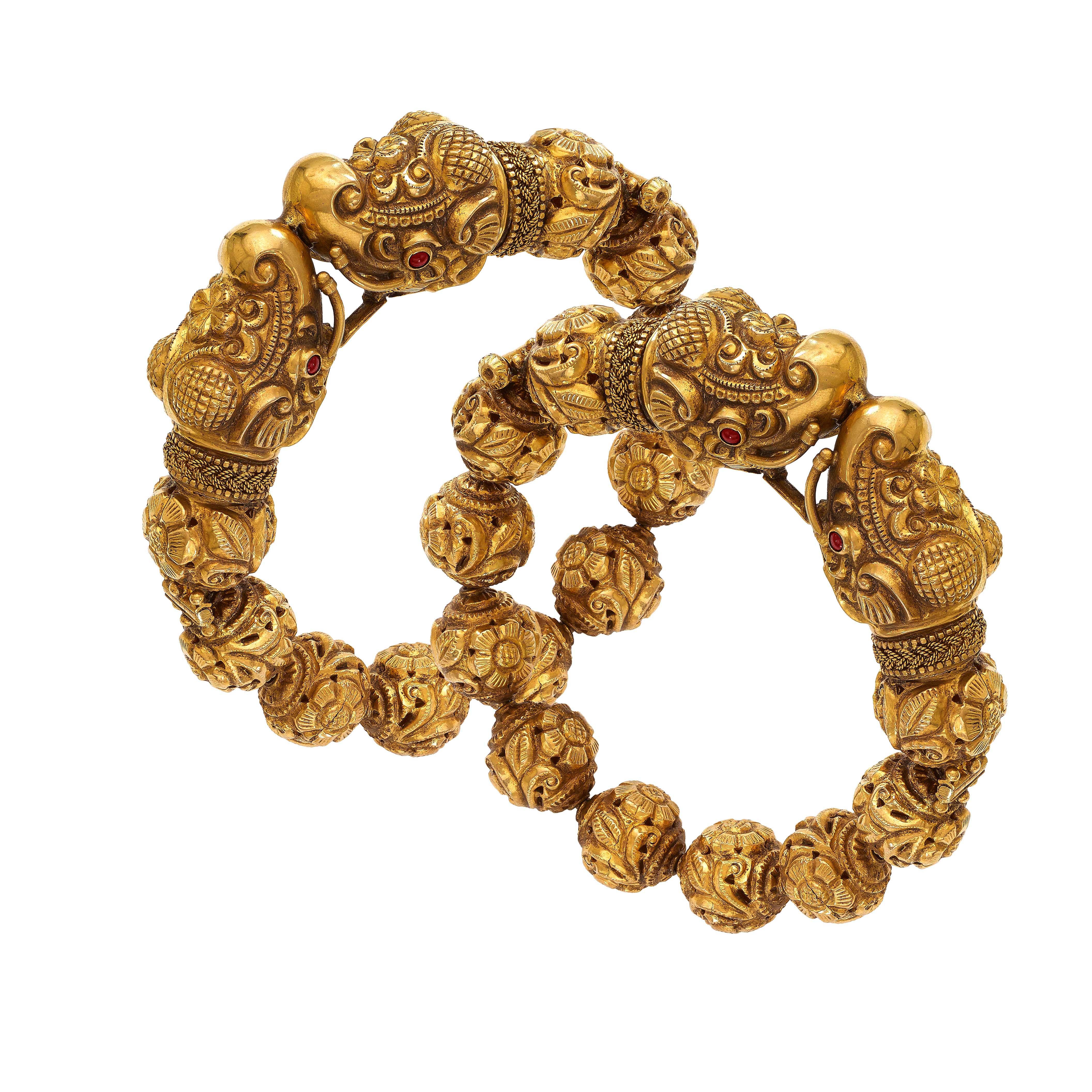 Simha on sale kada bangle