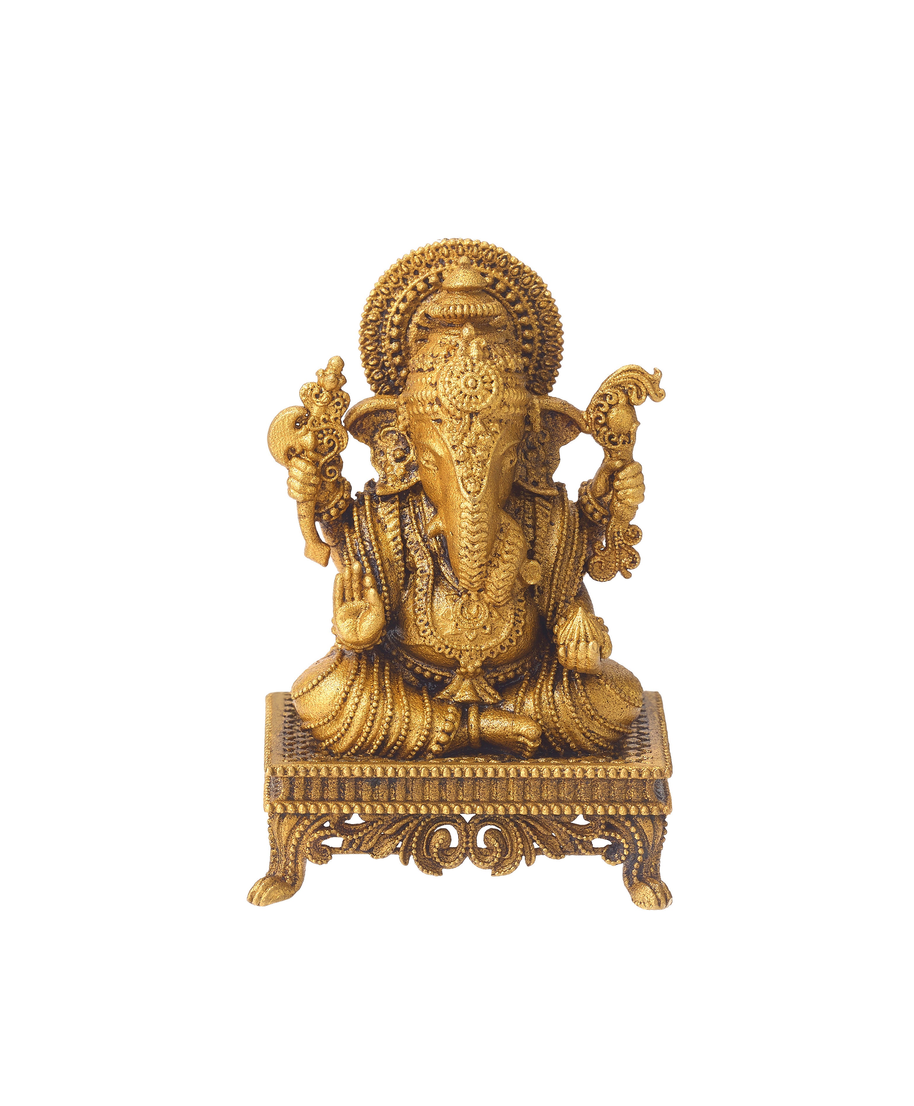 22k Gold Ganeshji Murti