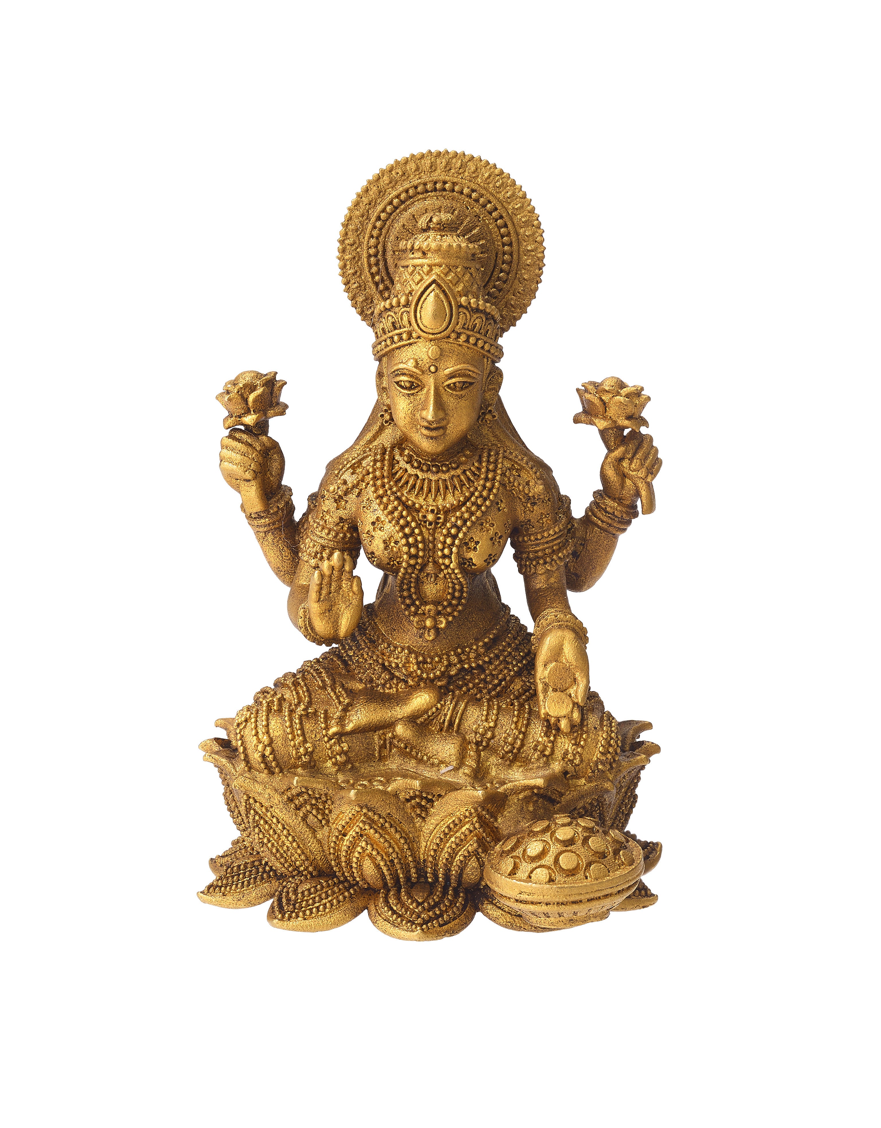 22k Gold Laxmiji Murti