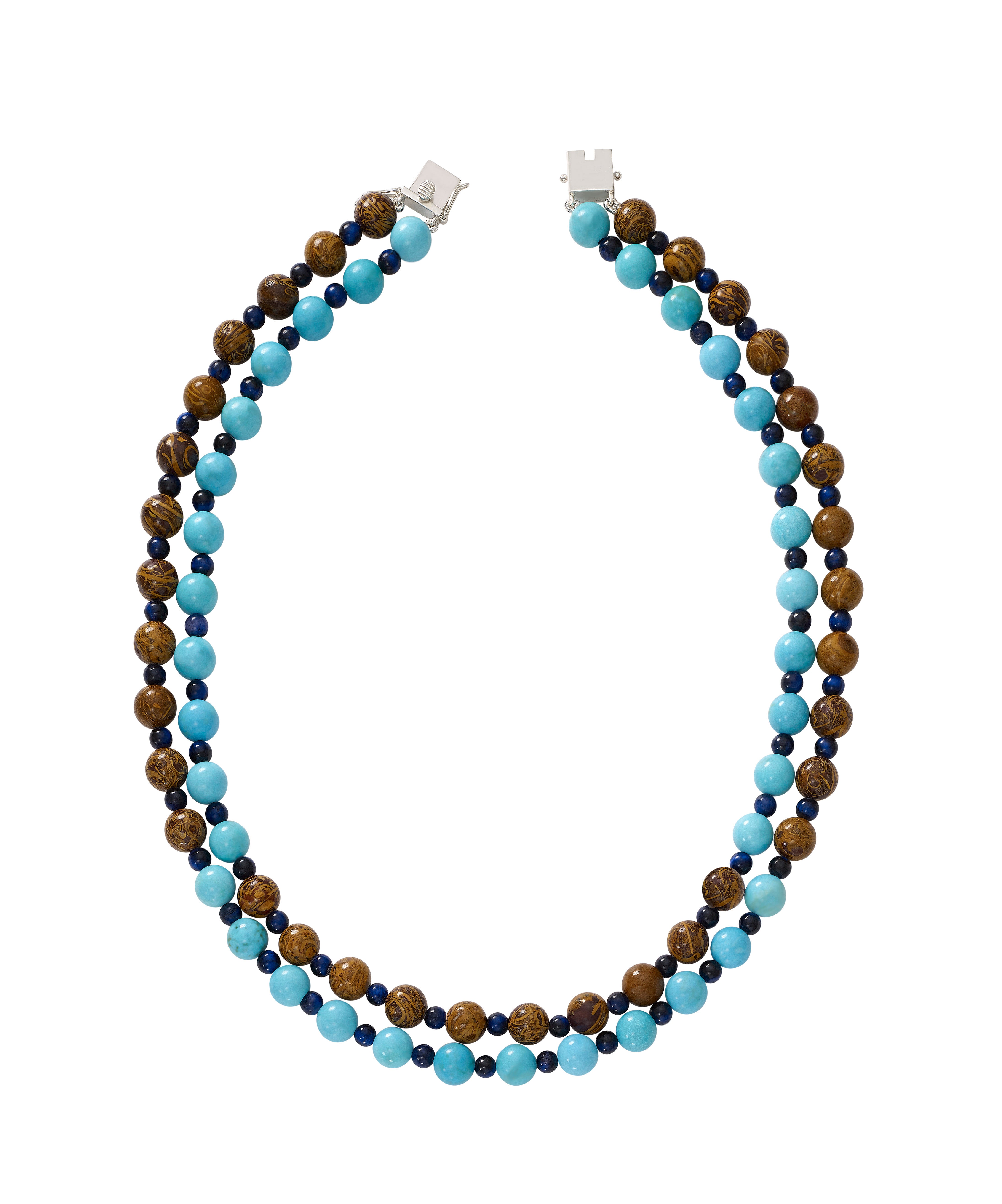 Earth & Sky Beaded Necklace