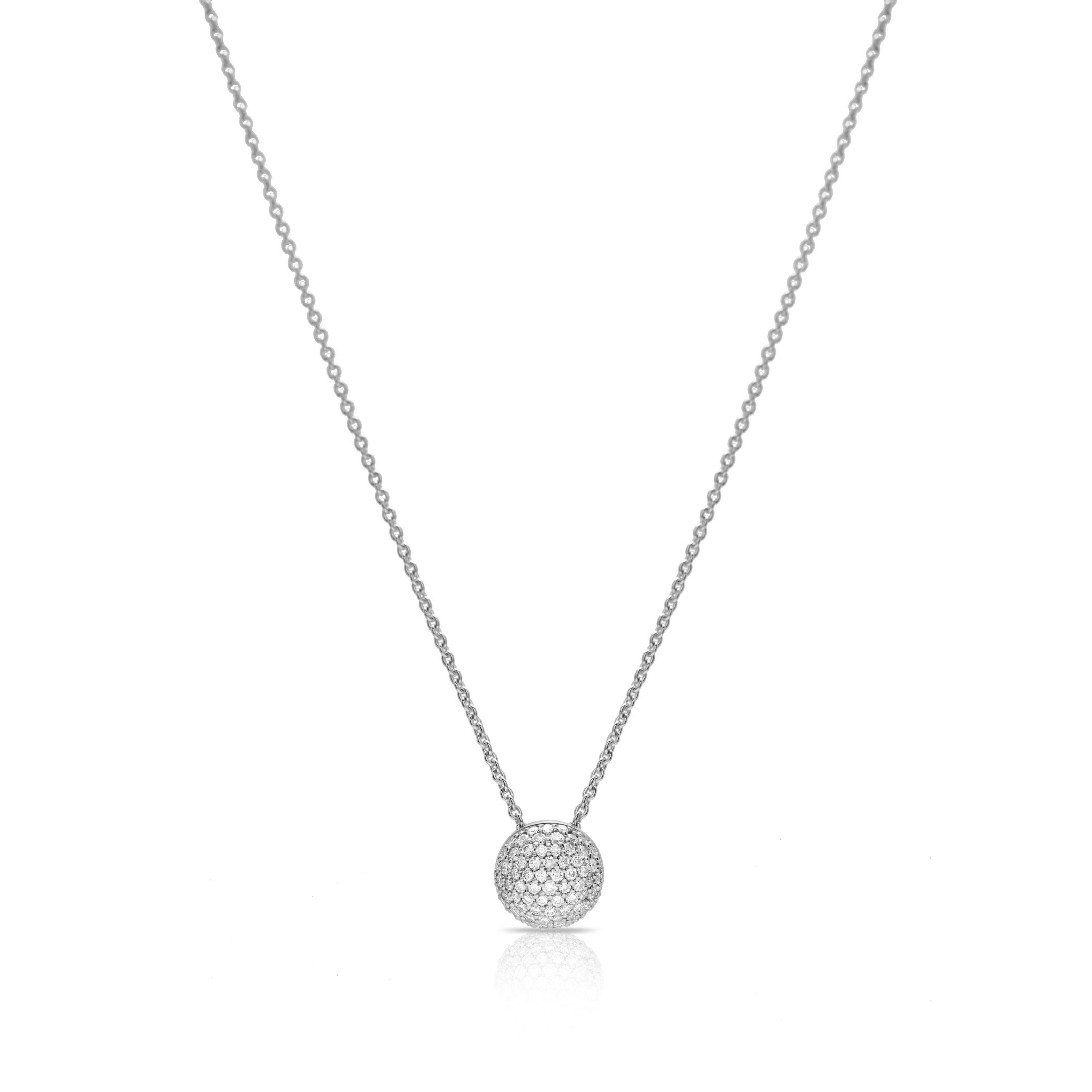 White Gold Diamond Sphere Devam