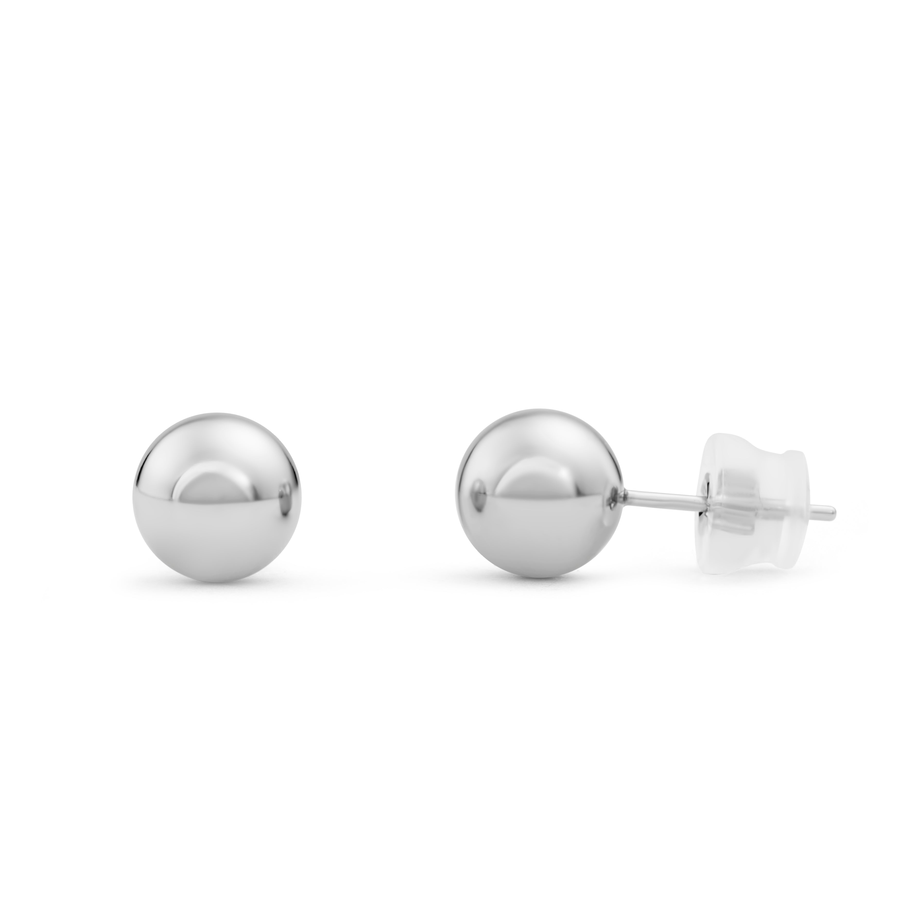 Platinum Stud Earrings Devam