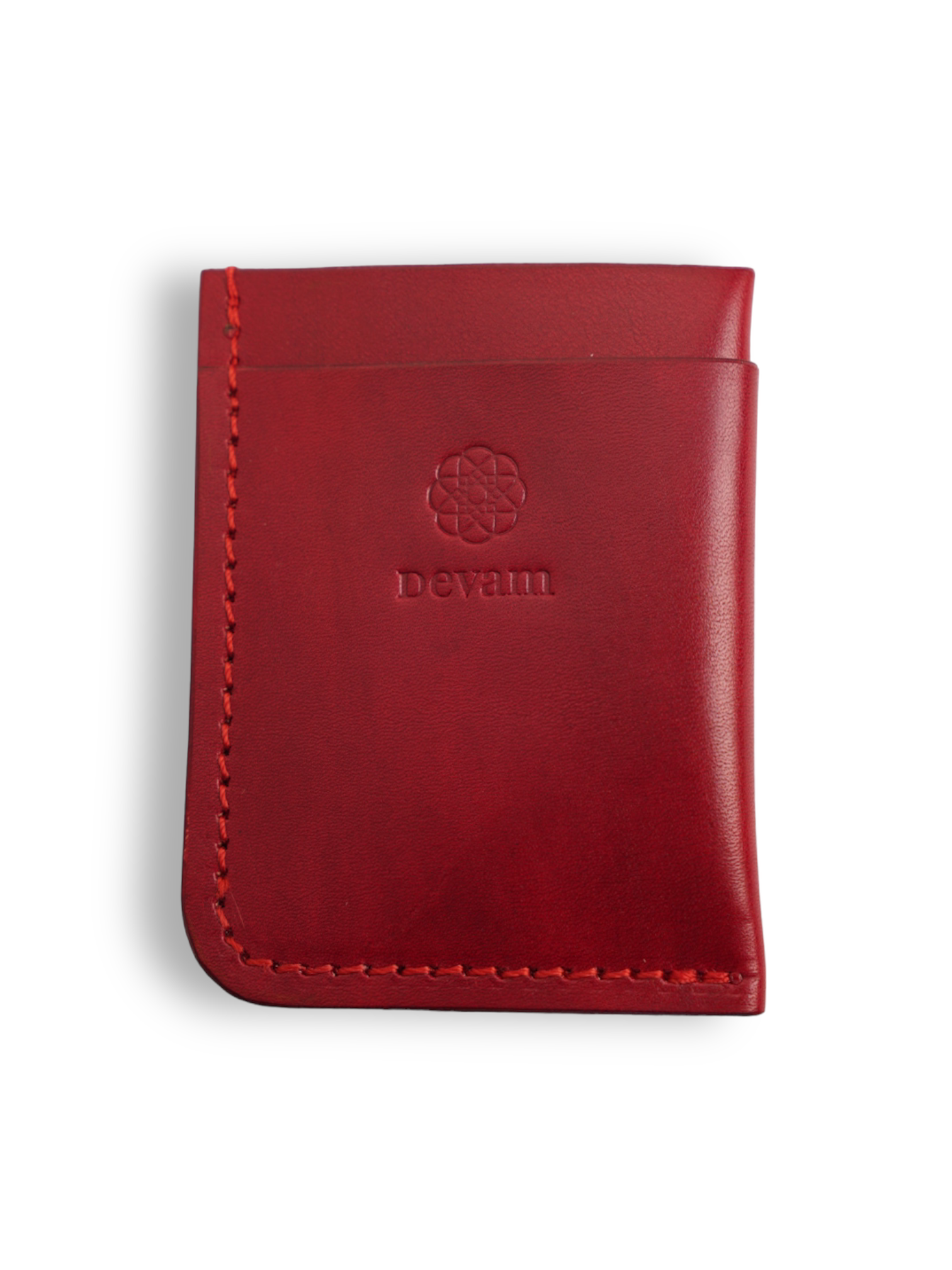 Devam Leather Wallet - RUBY Devam