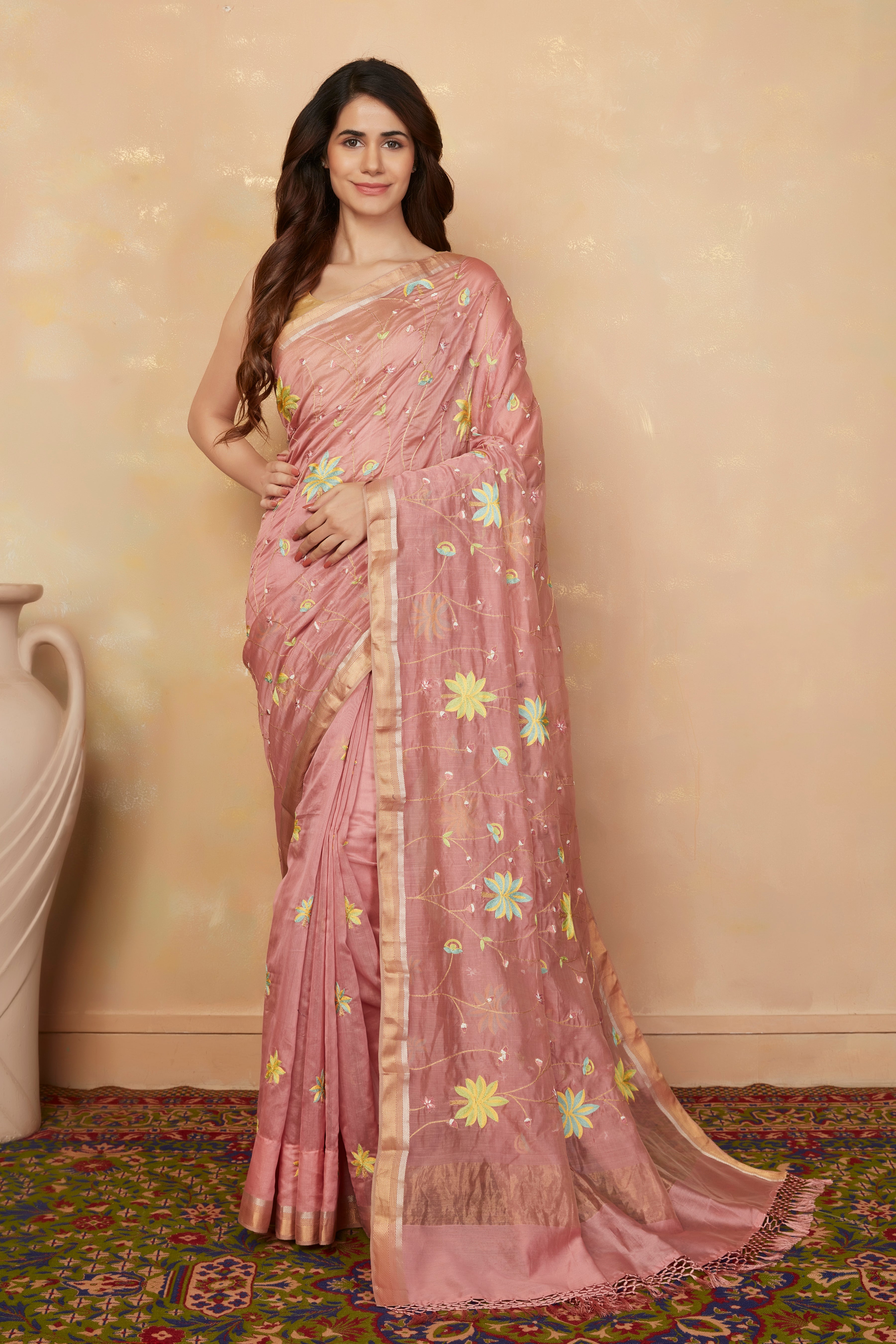 Peach Filigree