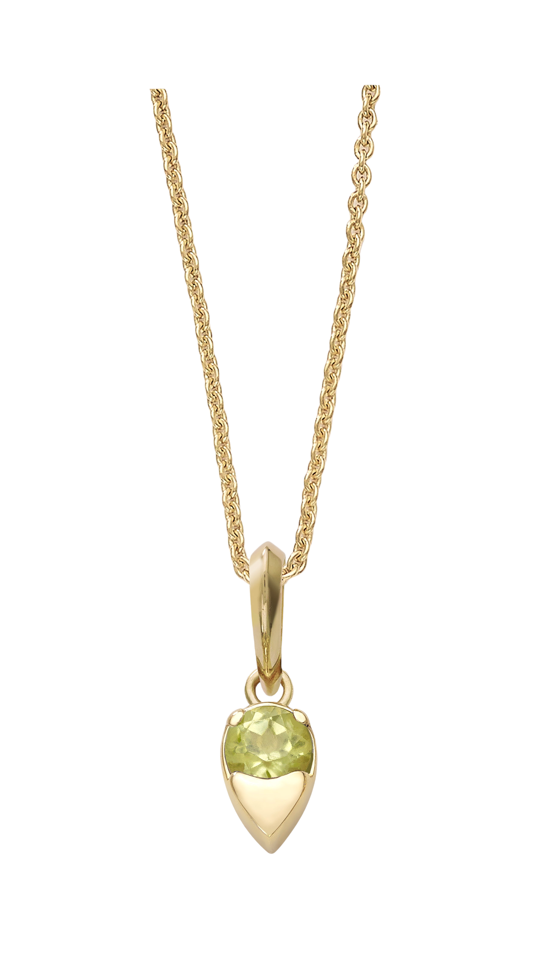 Peridot Birthstone Pendant - August Devam
