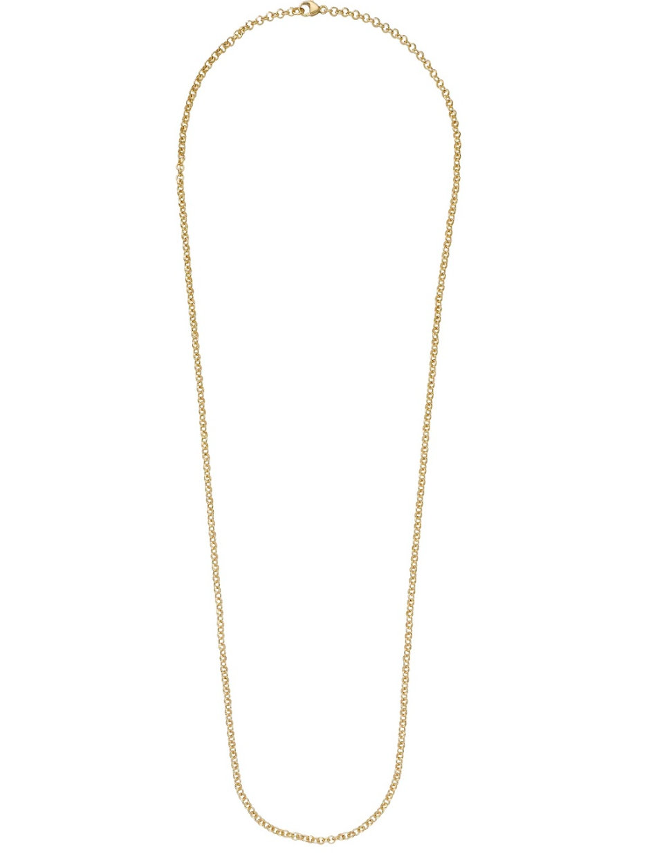 Devam Circle-Link Chain - Yellow Gold House of Devam