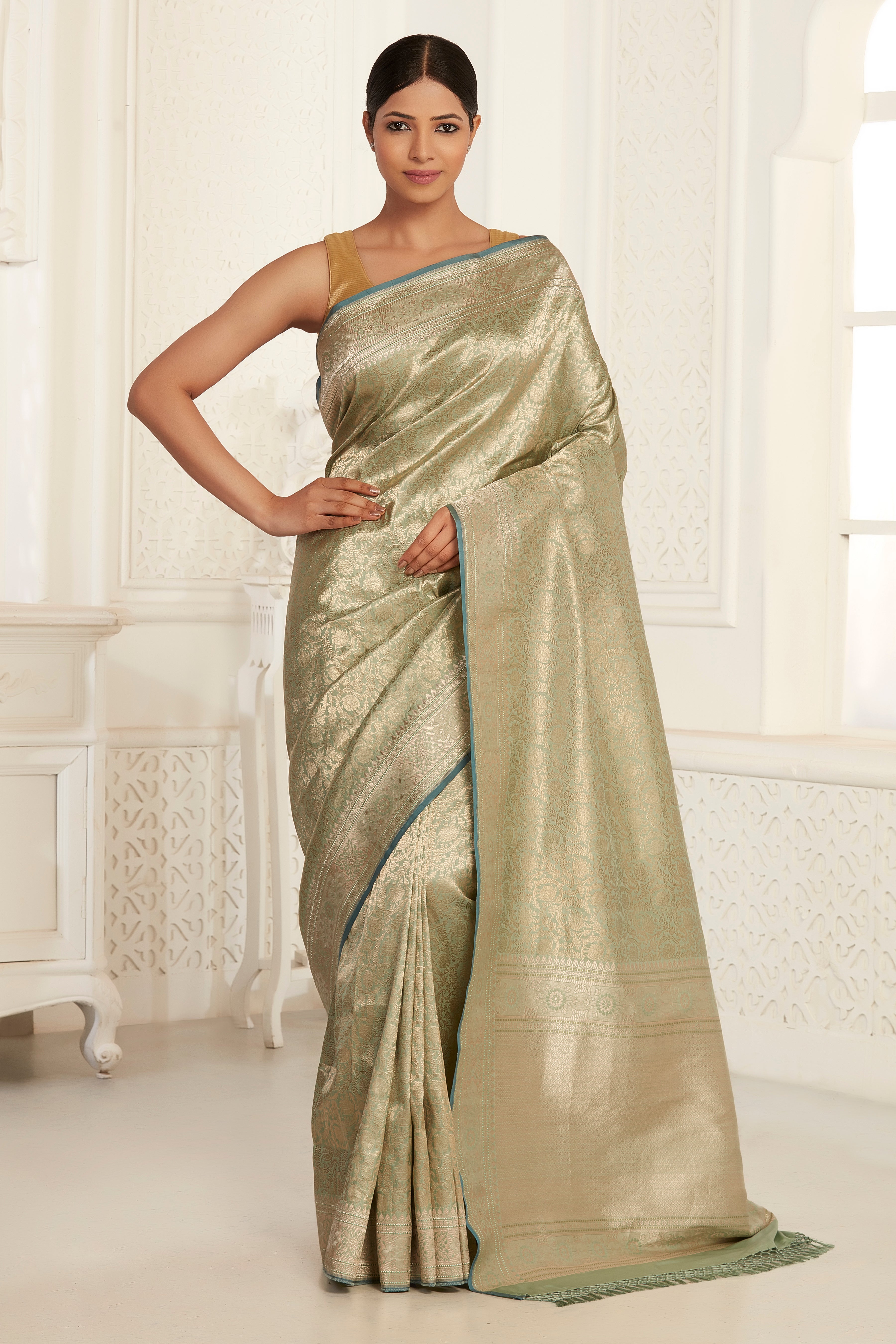 Serene Sage Elegance