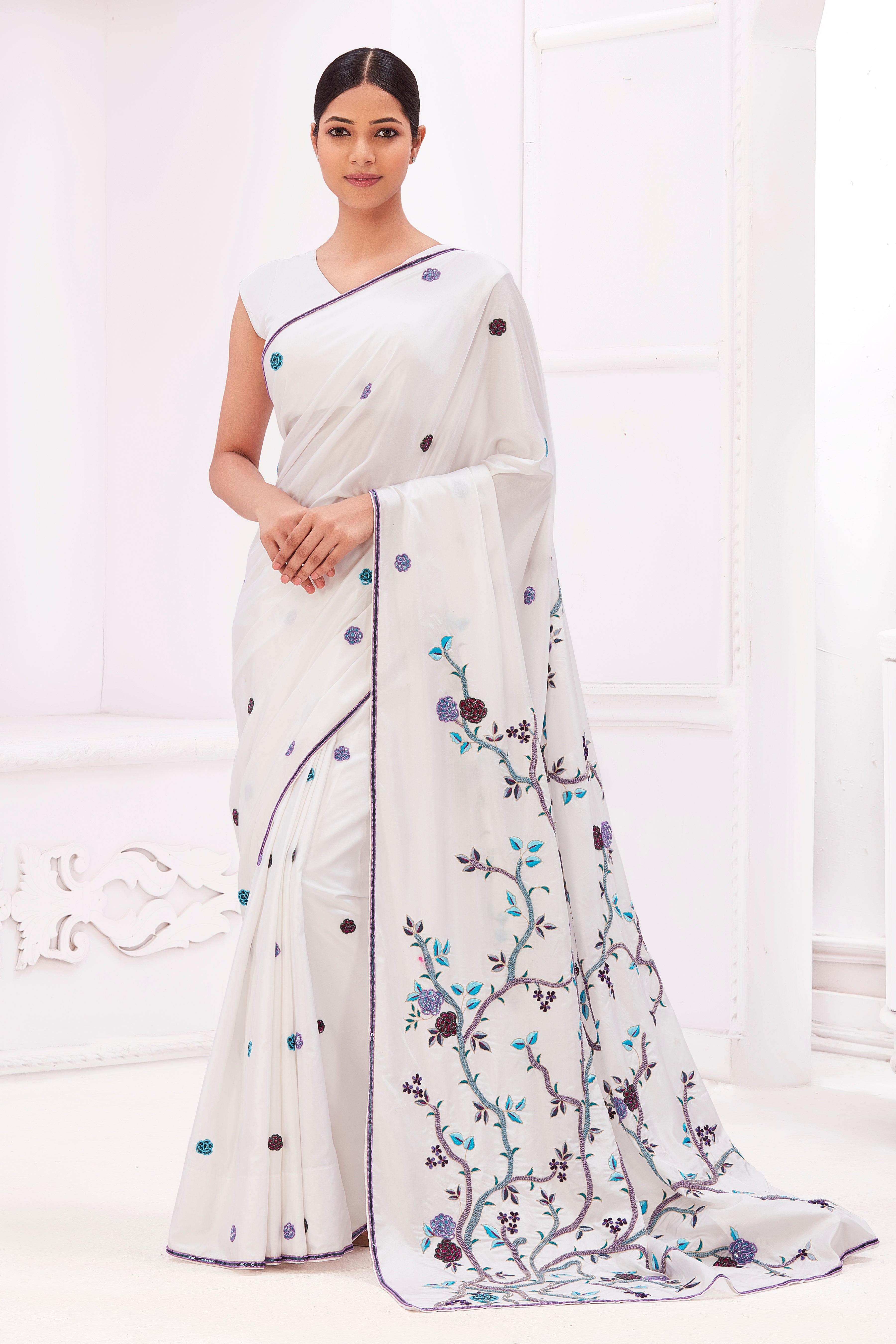 Simple in Satin Silk Devam