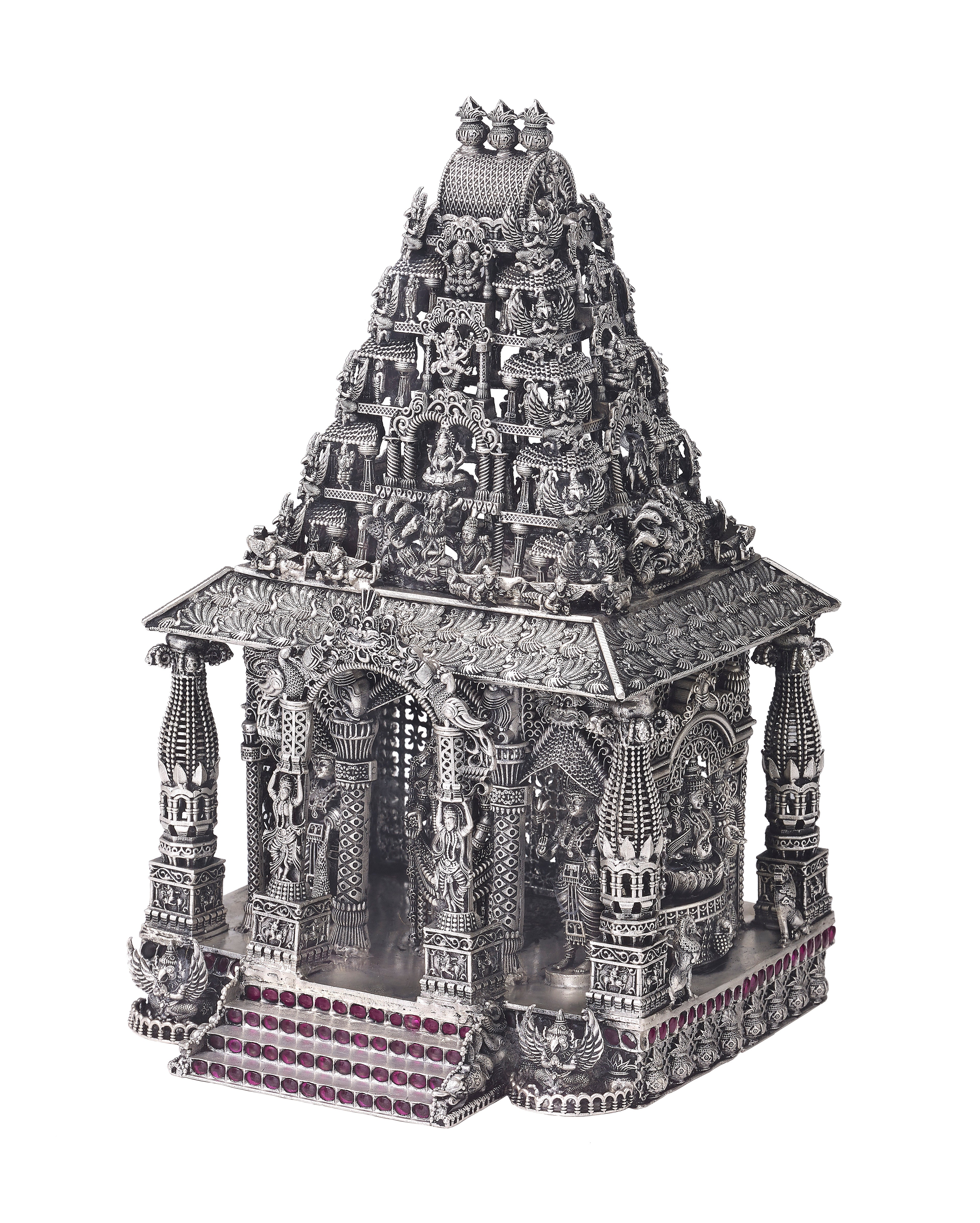 Sterling Silver Handcrafted Statue Devam