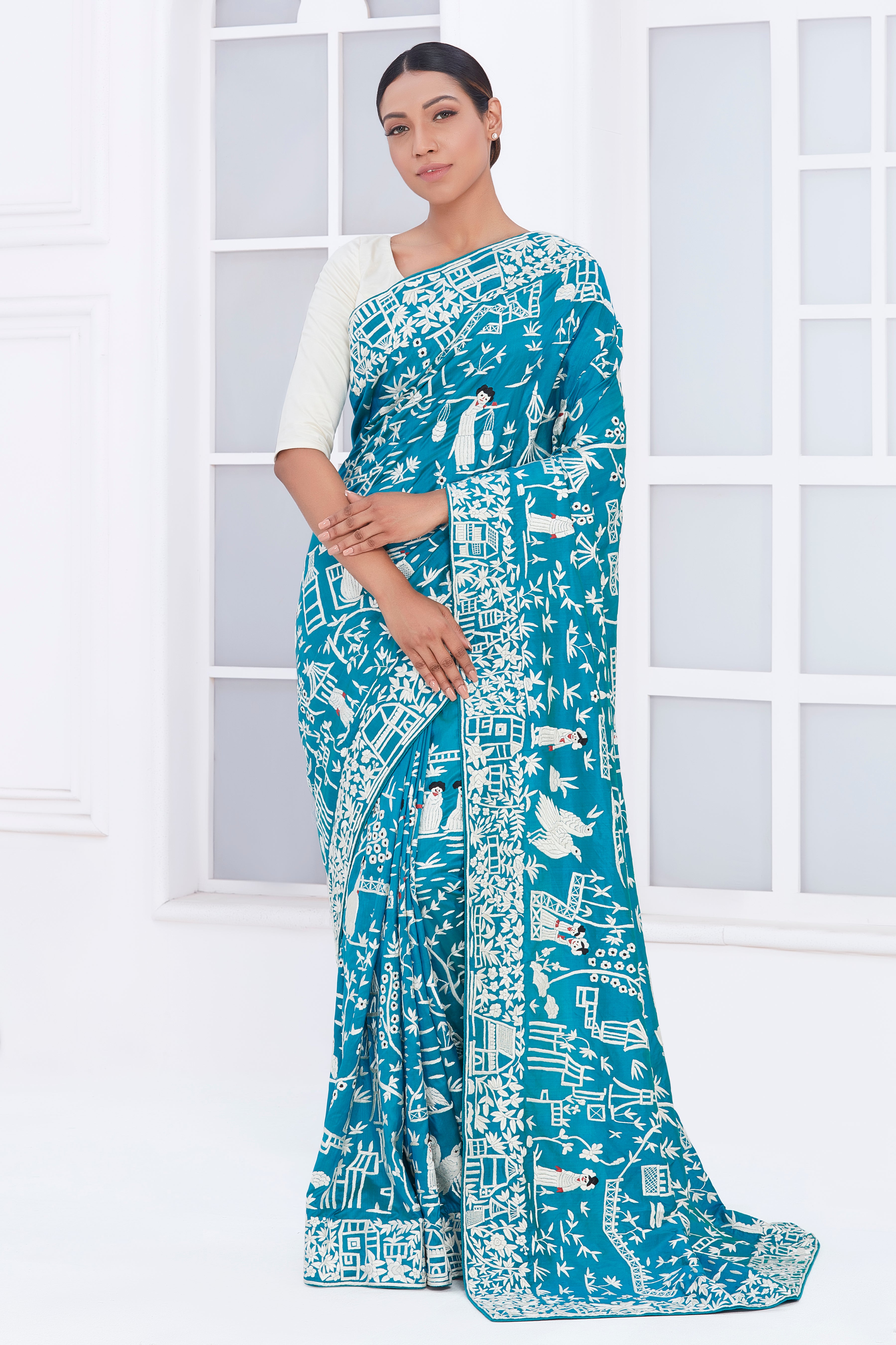 Handloom Blue Beauty