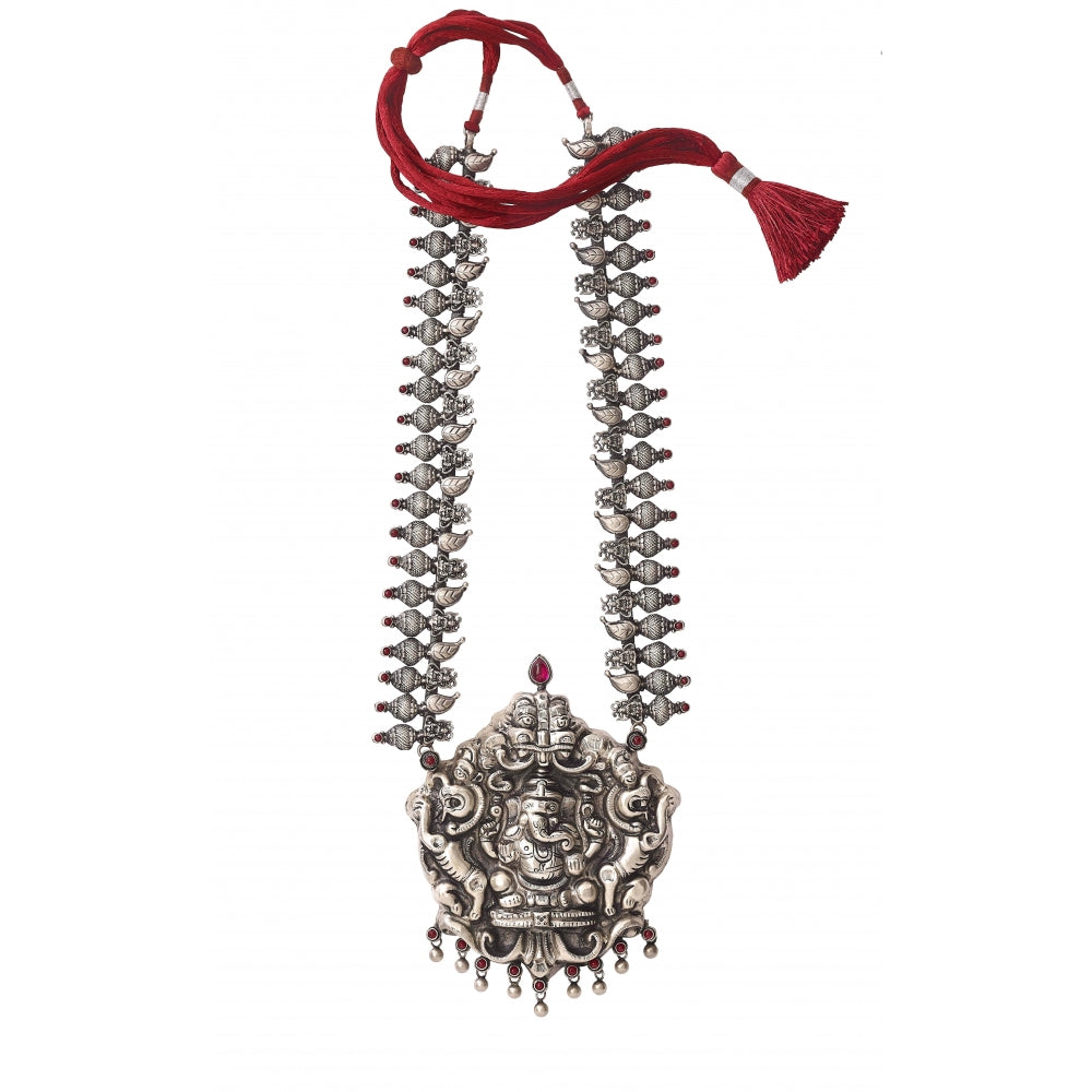 Sterling Silver Ganesh Necklace Devam