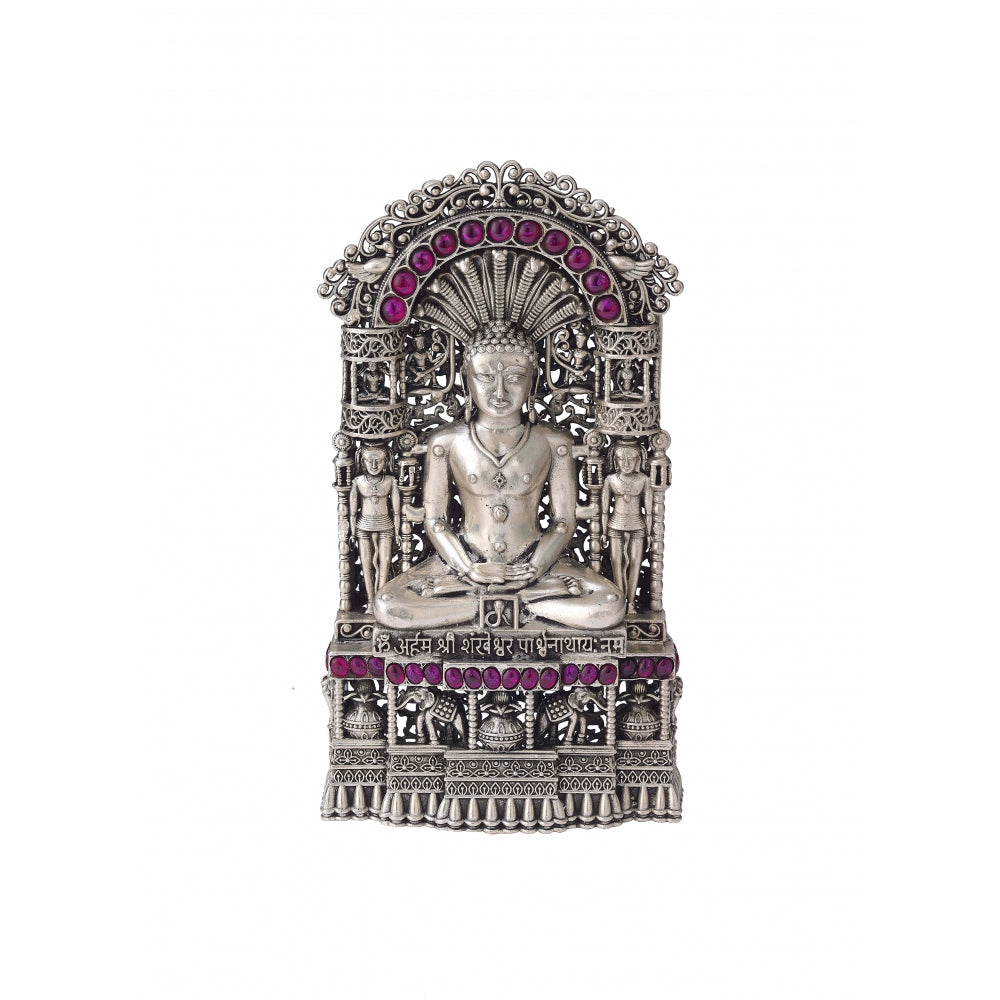 Sterling Silver Lord Parshwanath Statue Devam