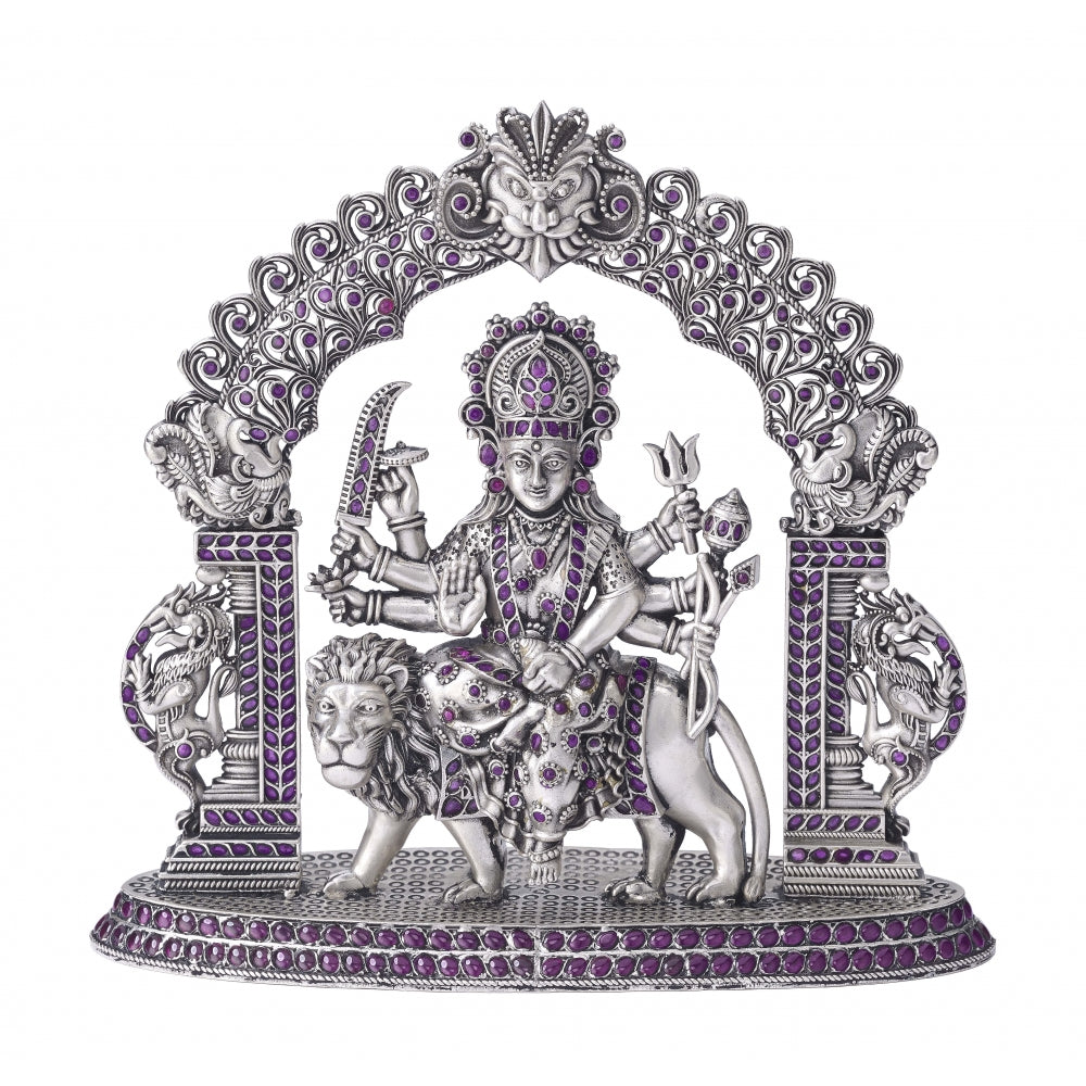 Sterling Silver Maa Ambica Statue Devam