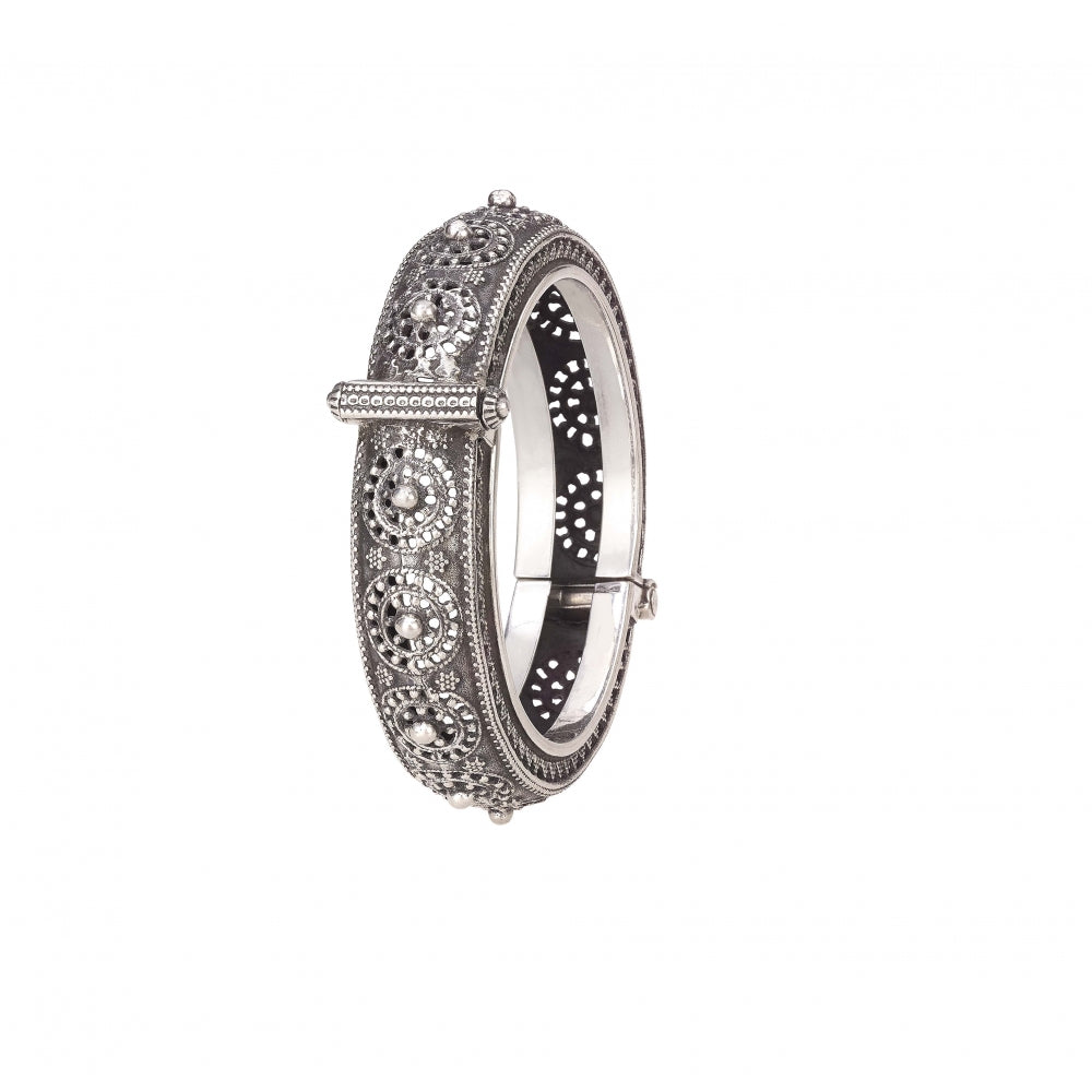 Sterling Silver Pattern Bracelet Devam