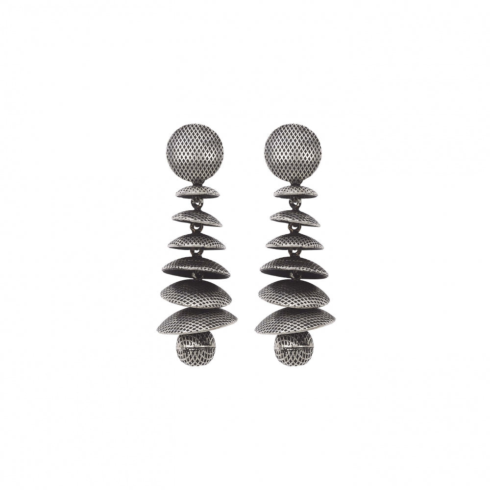 Sterling Silver Plate Earrings Devam