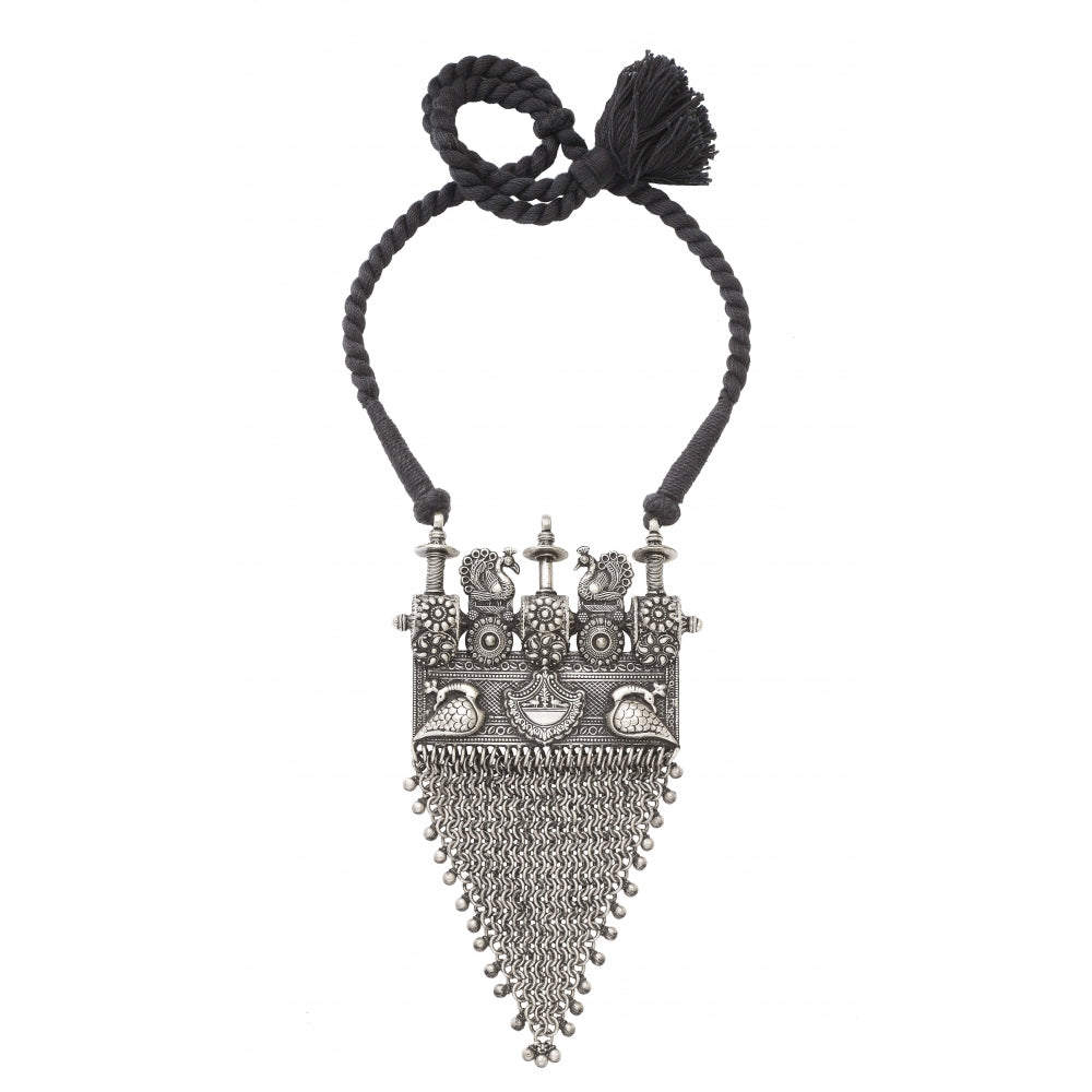 Sterling Silver Royal Necklace Devam