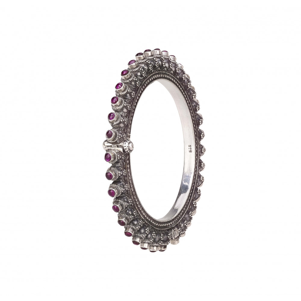 Sterling Silver Stone Bracelet Devam