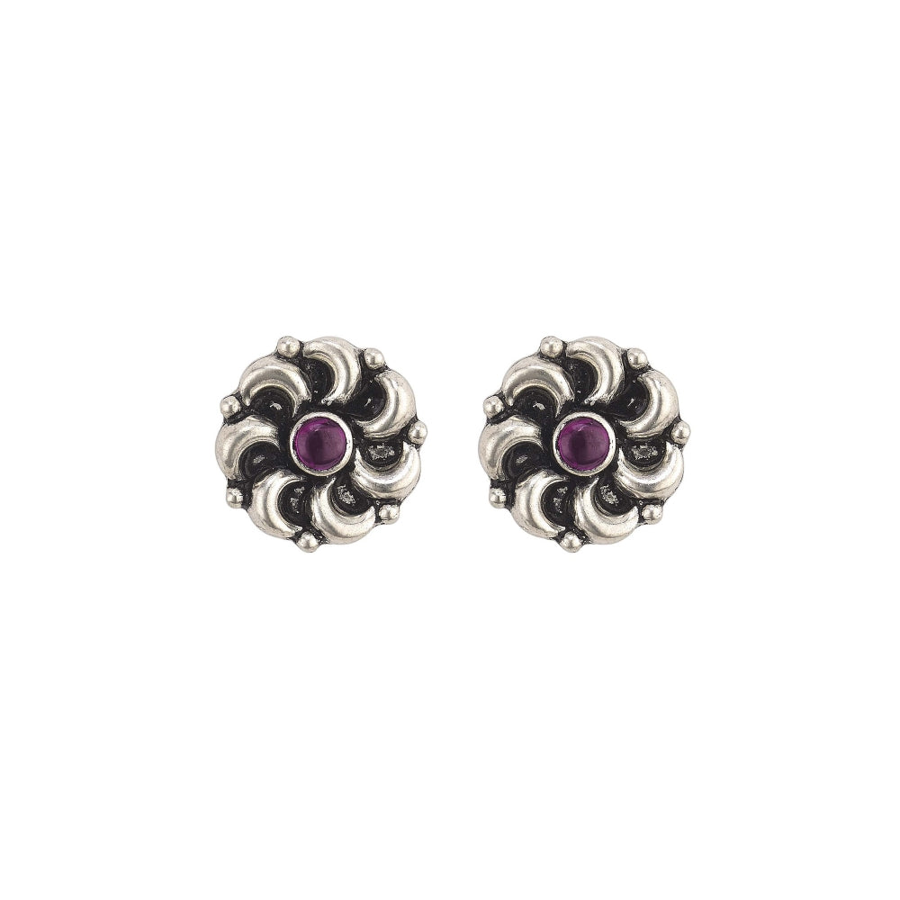 Sterling Silver Stud Earrings Devam