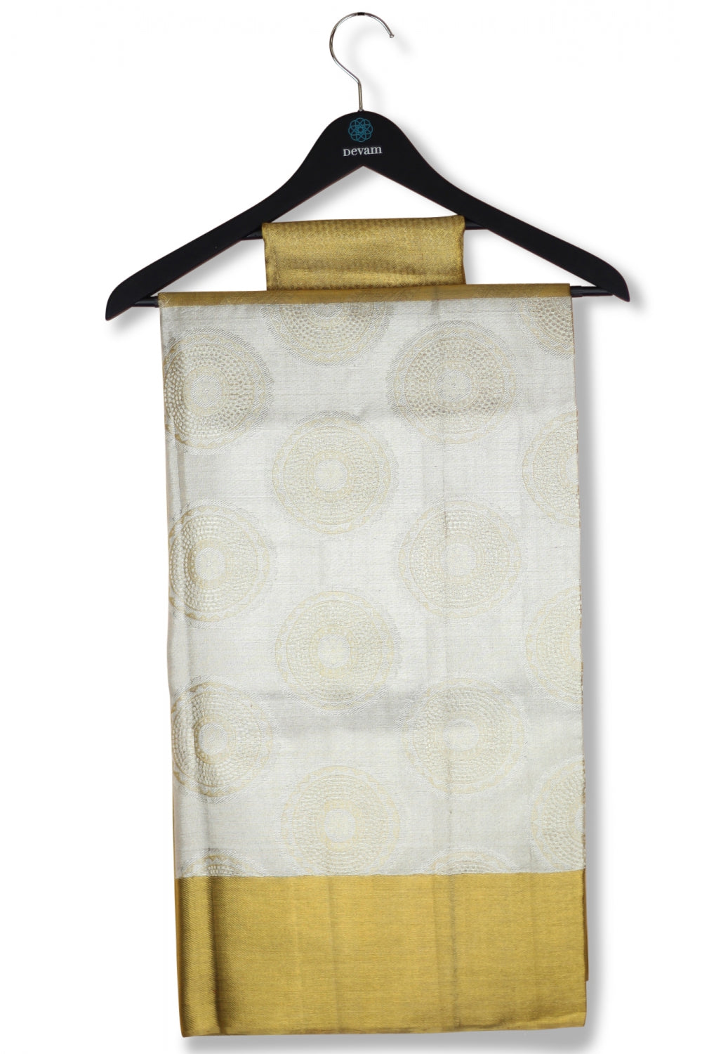 The Sun & Moon Silk Kanjeevaram Saree Devam
