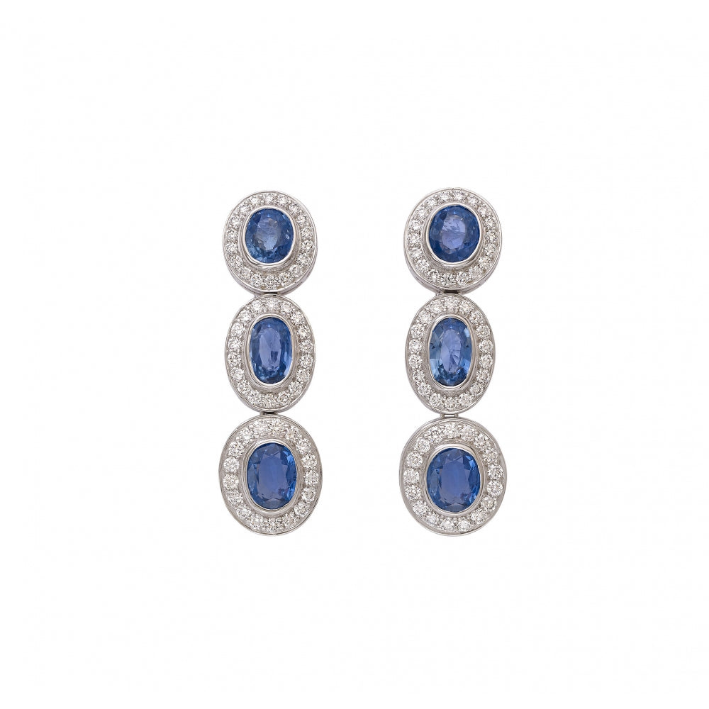 Blue Beauty Earrings Devam