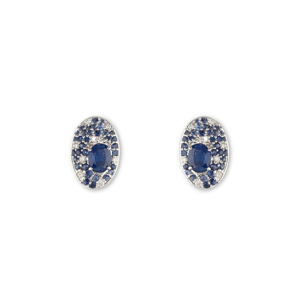 Eye of the Sapphire Earrings Devam
