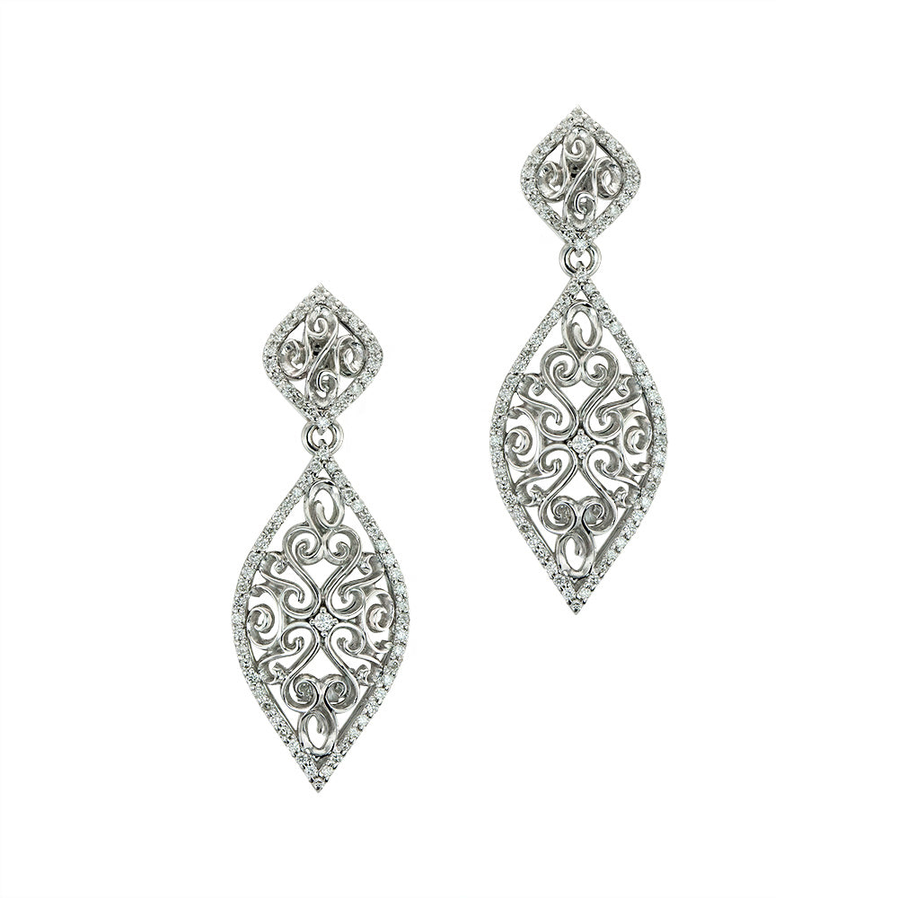 Elegant Swirl Earrings Devam