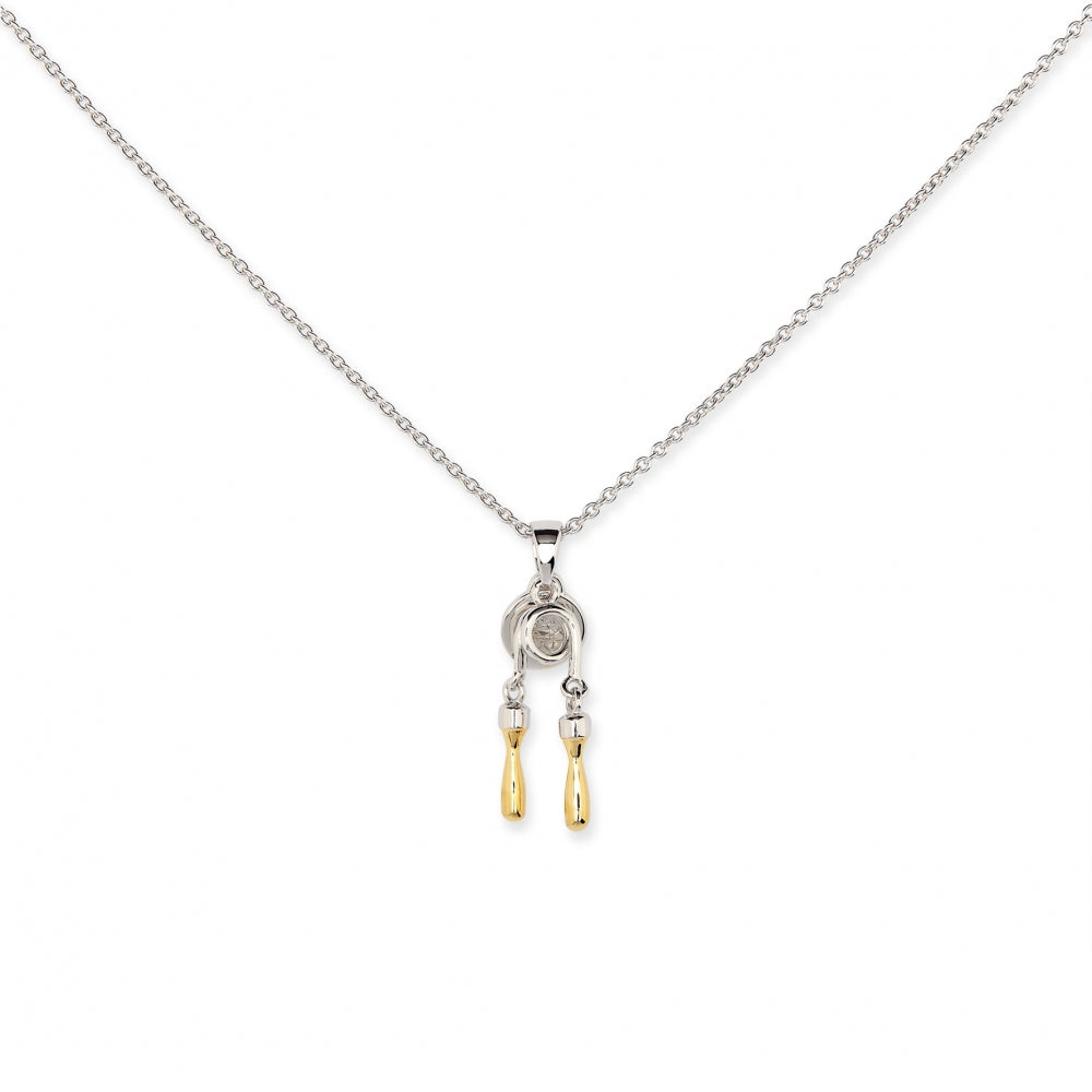 Jump Rope Gold Fitness Charm Devam