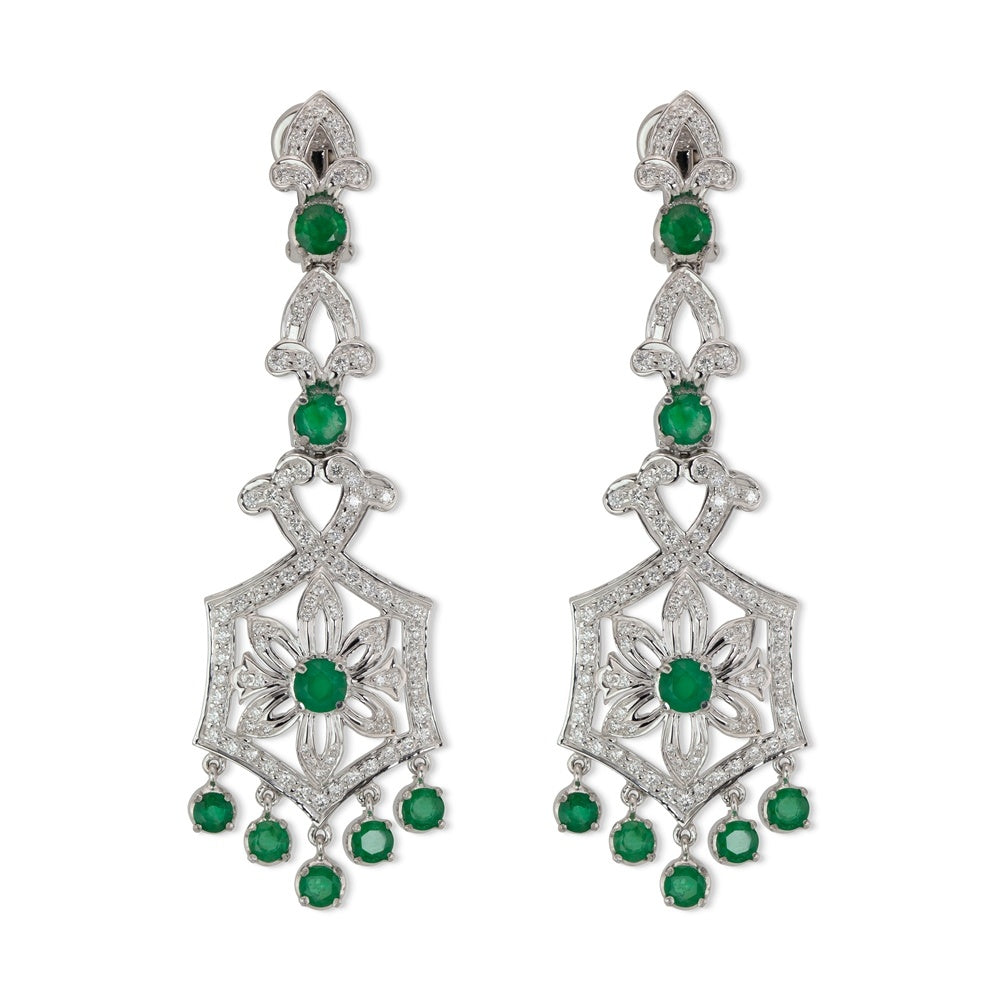 "Winter's Flower" Earrings Devam
