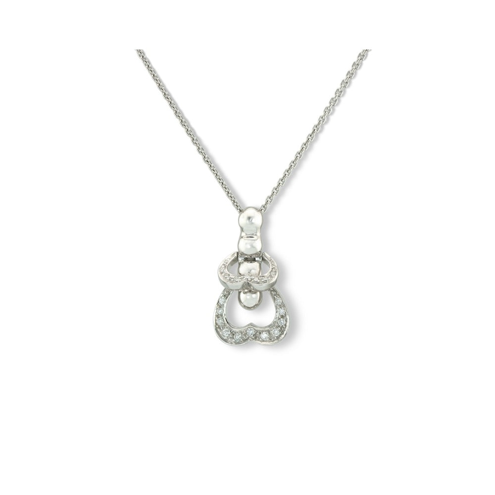 Interlocking Hearts Necklace Devam