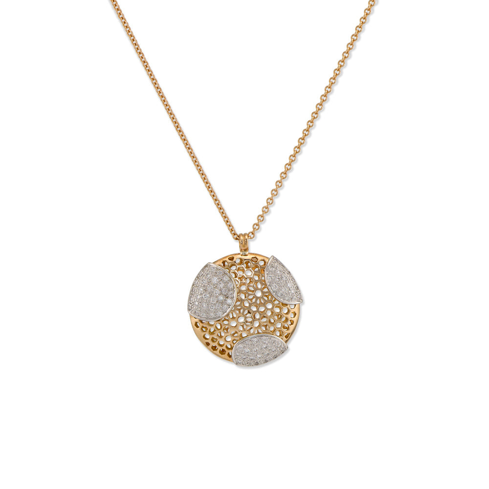 3D Mesh Pattern Pendant Devam