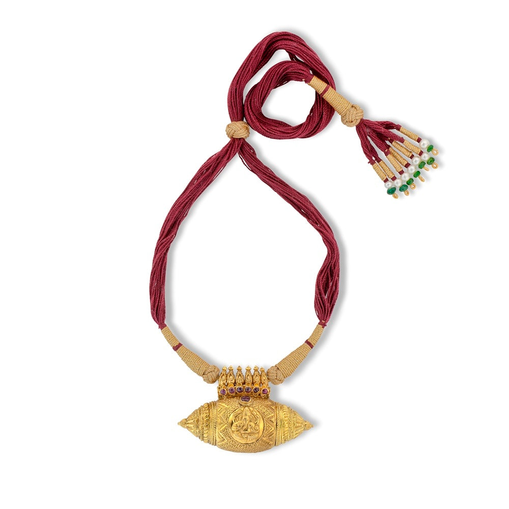 Ganesha & Shiva Medallion Devam