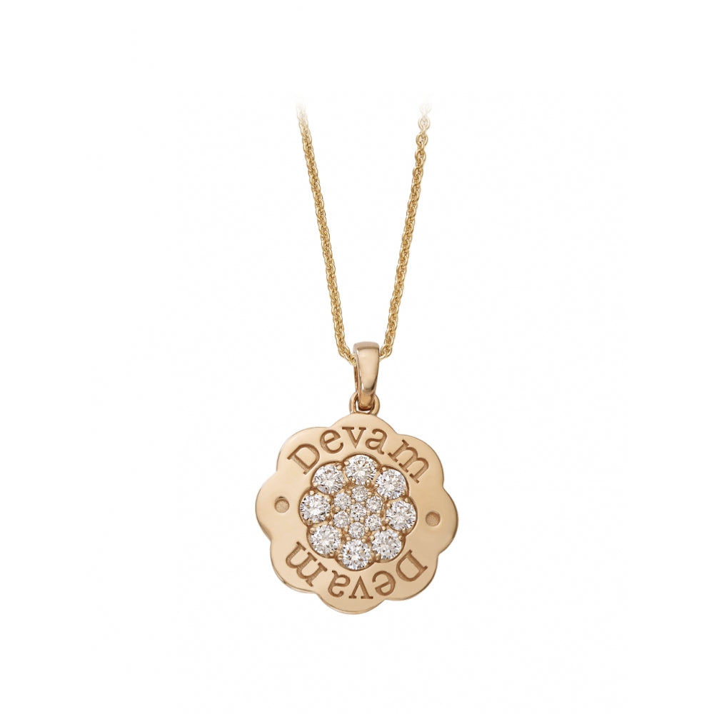 Rose Gold Devam Pendant Devam