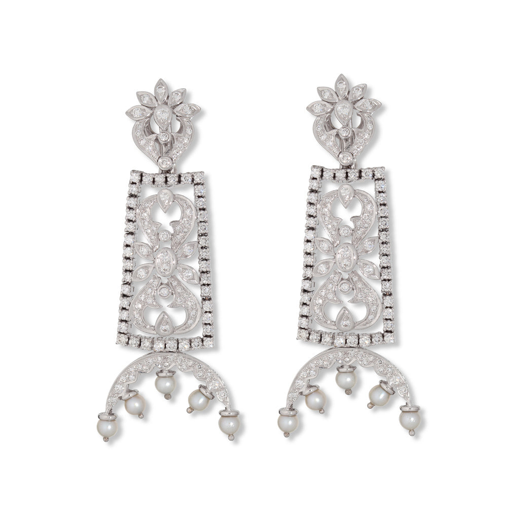 Floral Victorian Earrings Devam