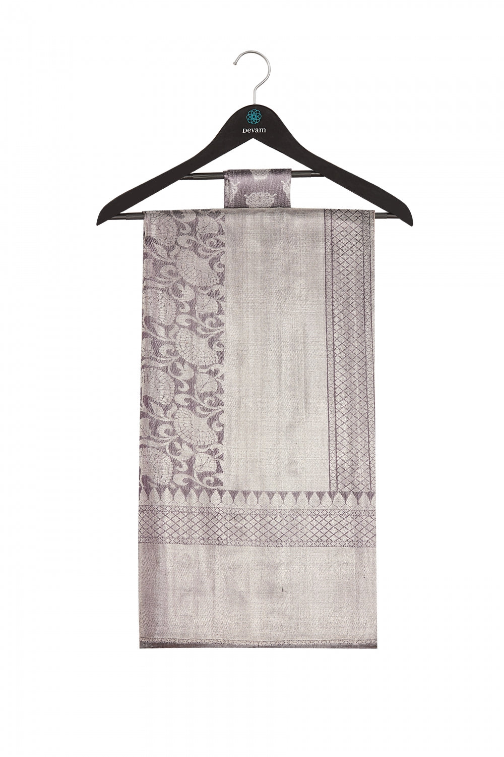 A Prayer in Kanjivaram Silk Devam