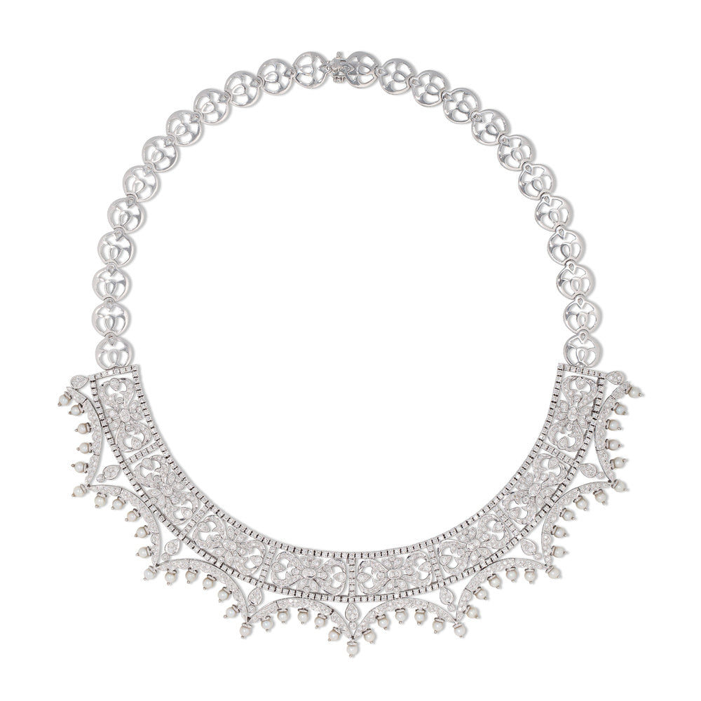 Floral Victorian Choker Set Devam