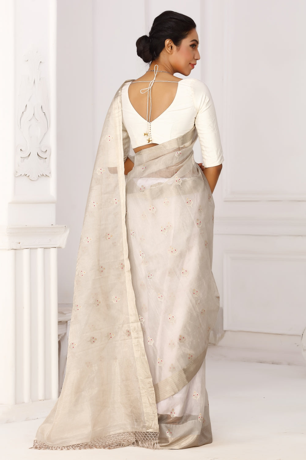 Comfortable in Chanderi Devam