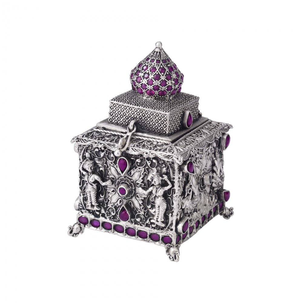 Sterling Silver Sindur Box Devam