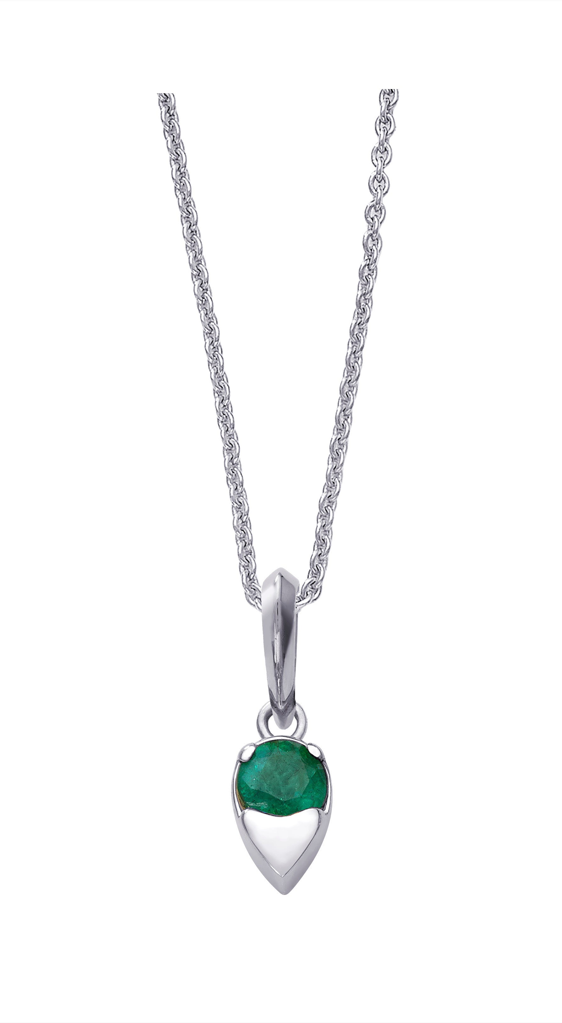 Emerald Birthstone Pendant - May Devam