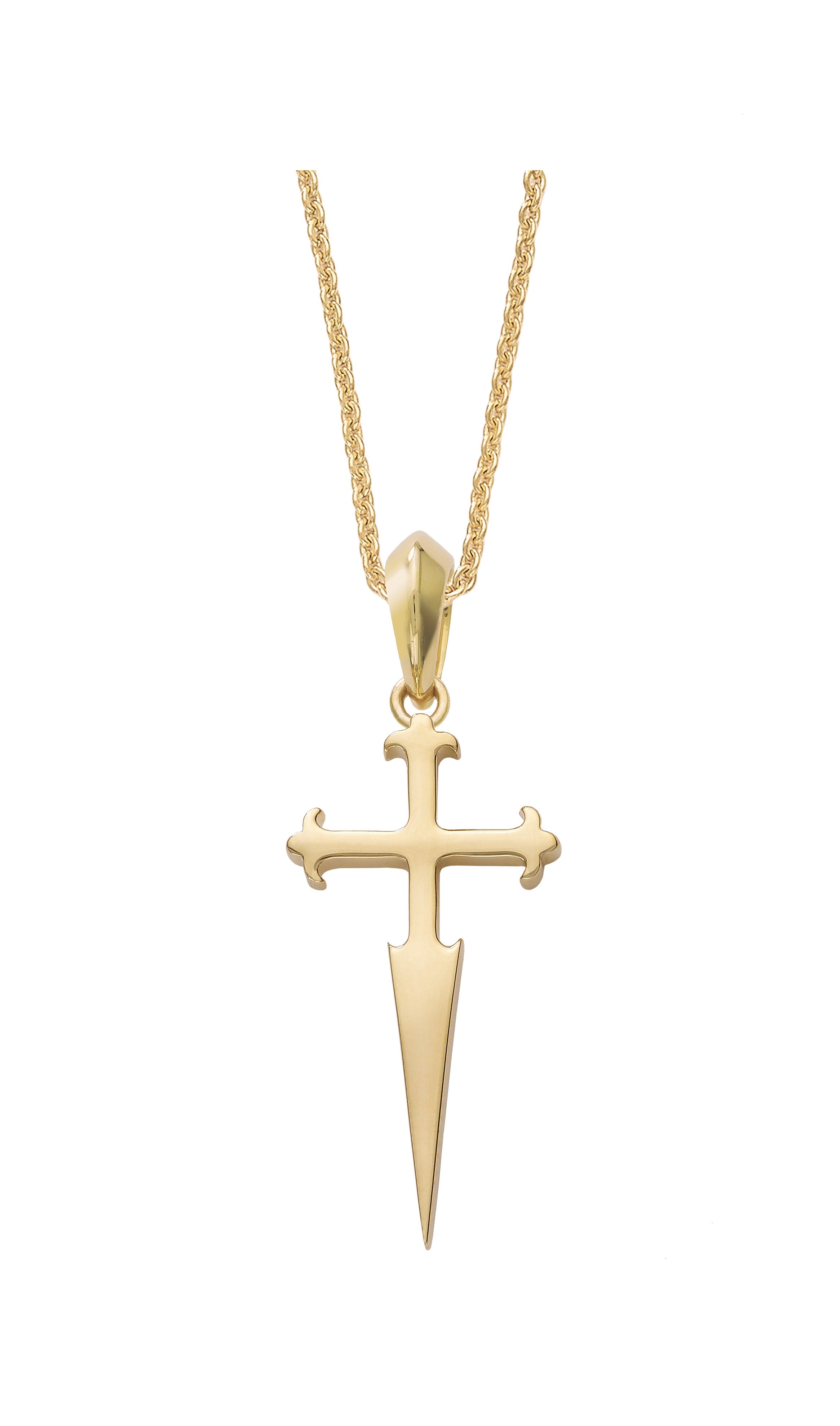 Santiago Cross Yellow Gold Devam