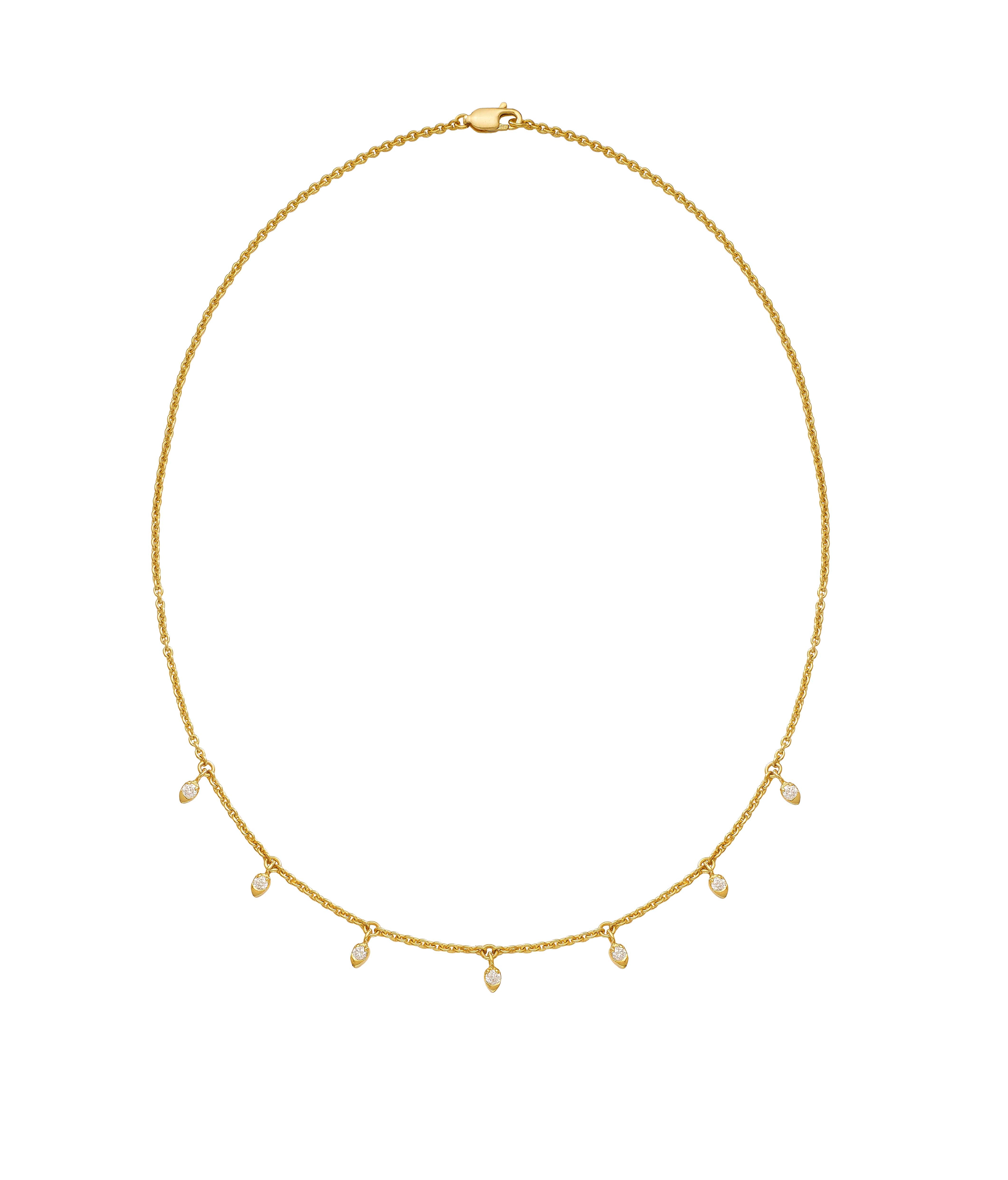 The “Simple Seven” Diamond Necklace