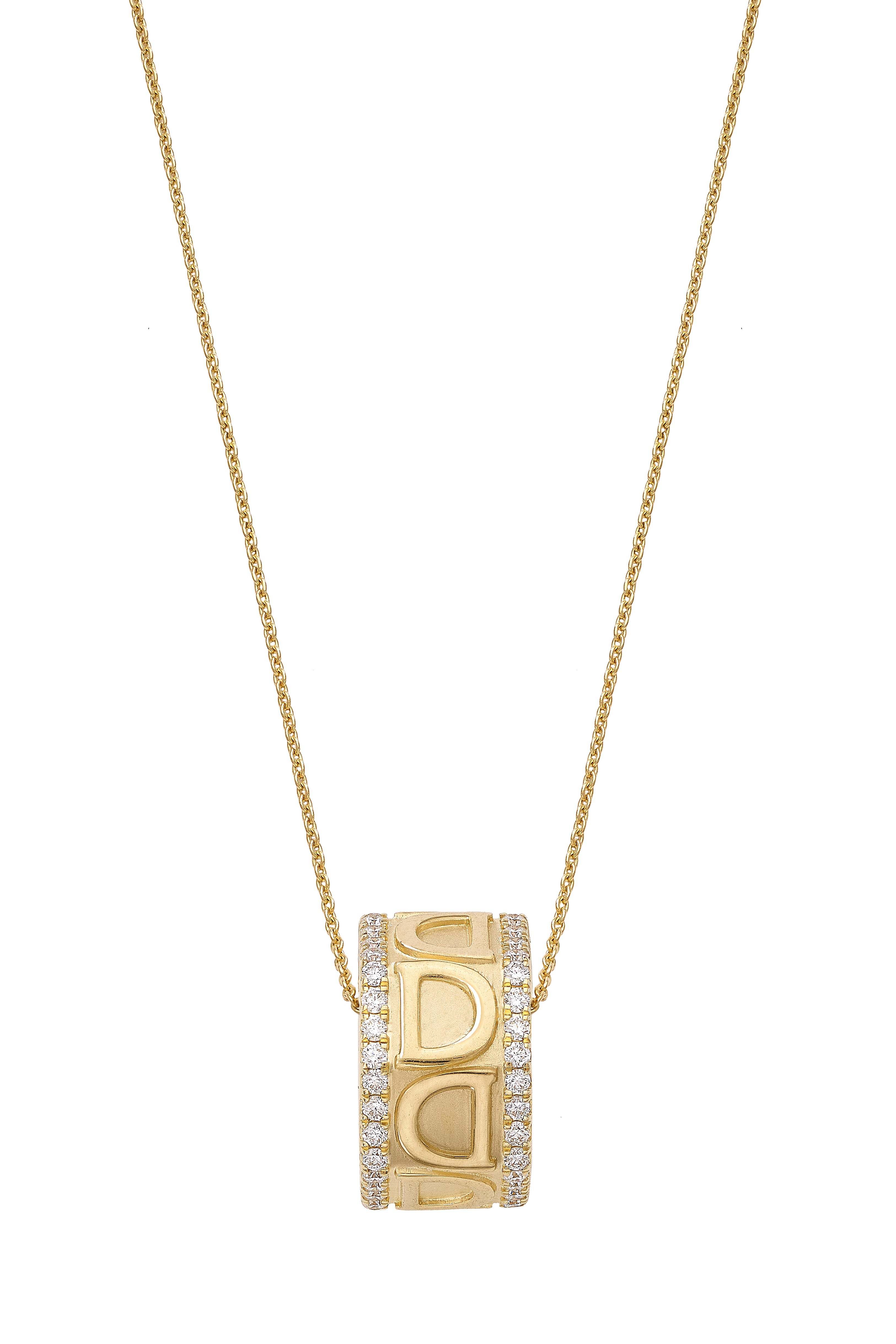 Golden Emblem Pendant