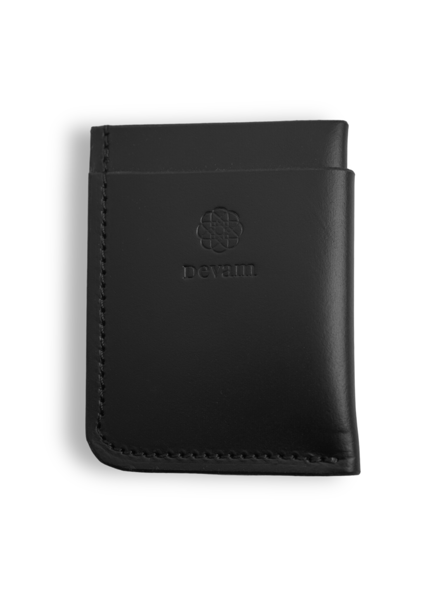 Devam Leather Wallet - ONYX
