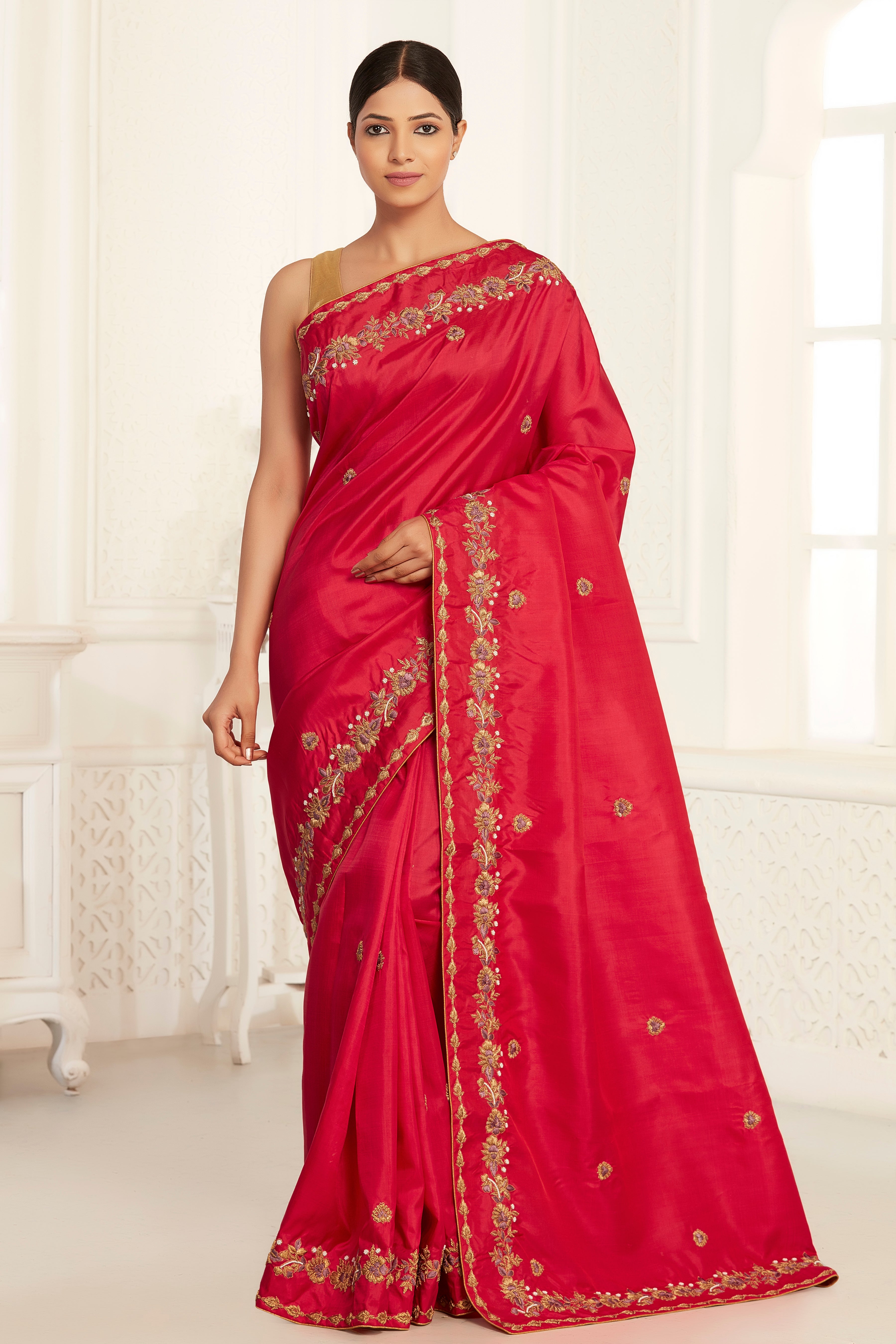 Regal Red Silk