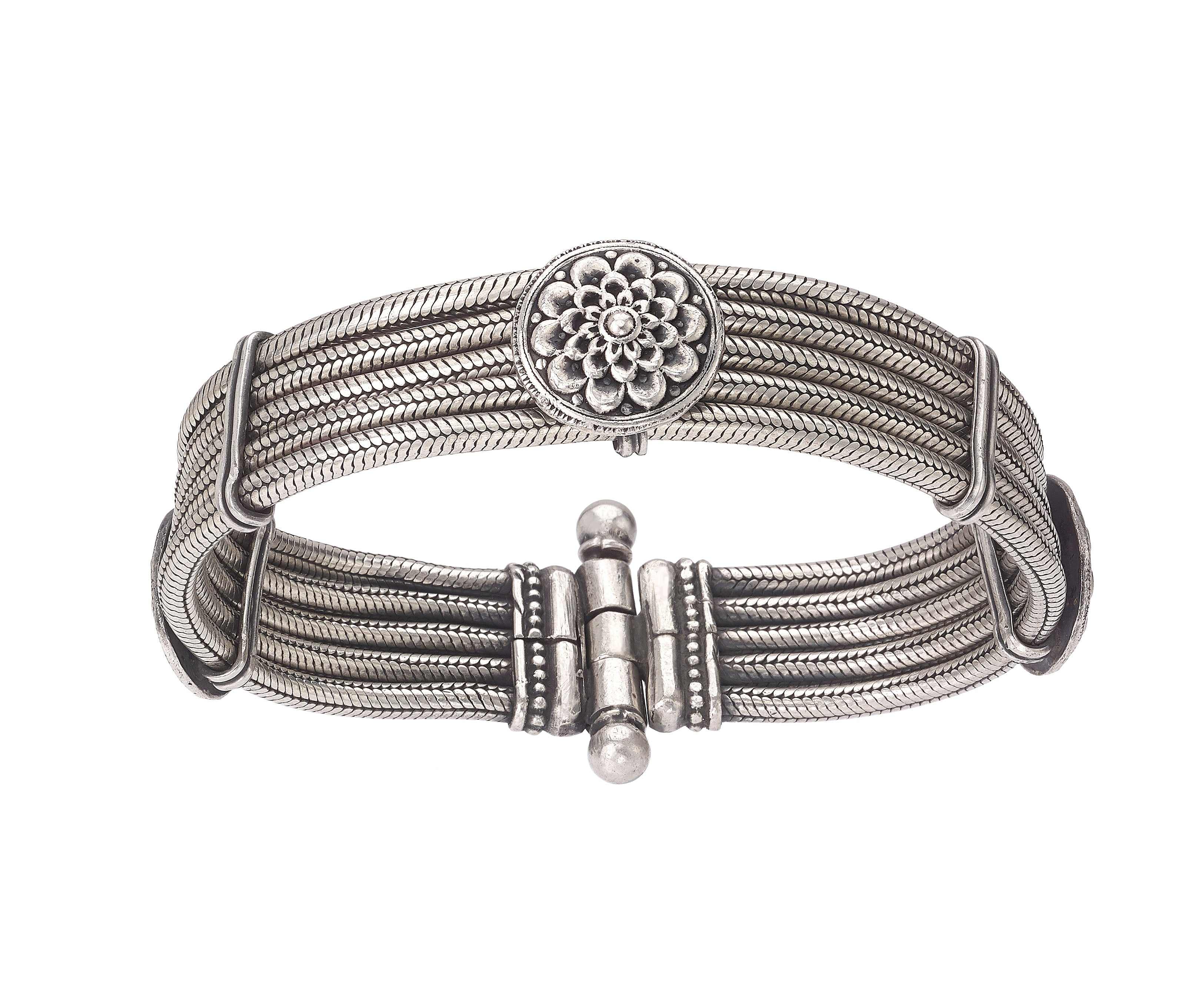 Sterling Silver Strand Bracelet Devam