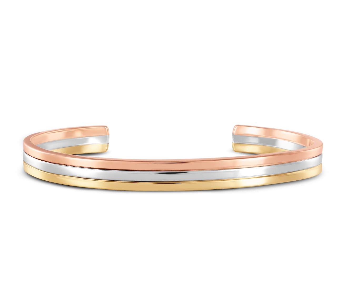 Tri Gold Cuff