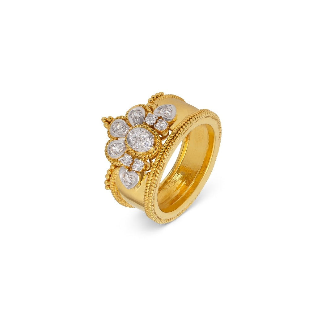 Crown Hearts Ring Devam