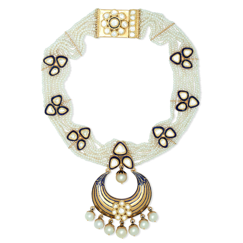 Pearl River Flowers Necklace Devam